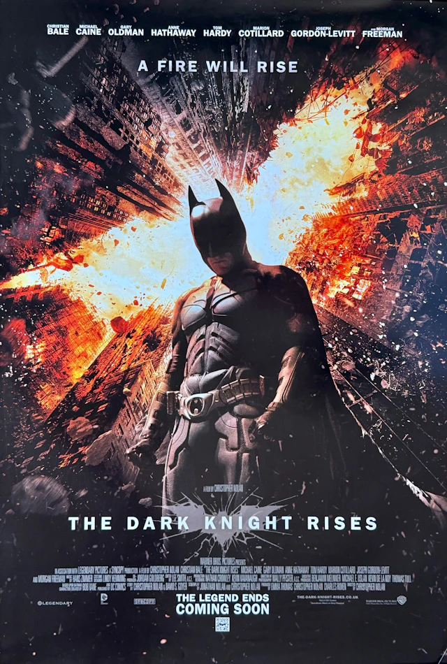 Batman: The Dark Knight Rises Movie Poster - Christopher Nolan