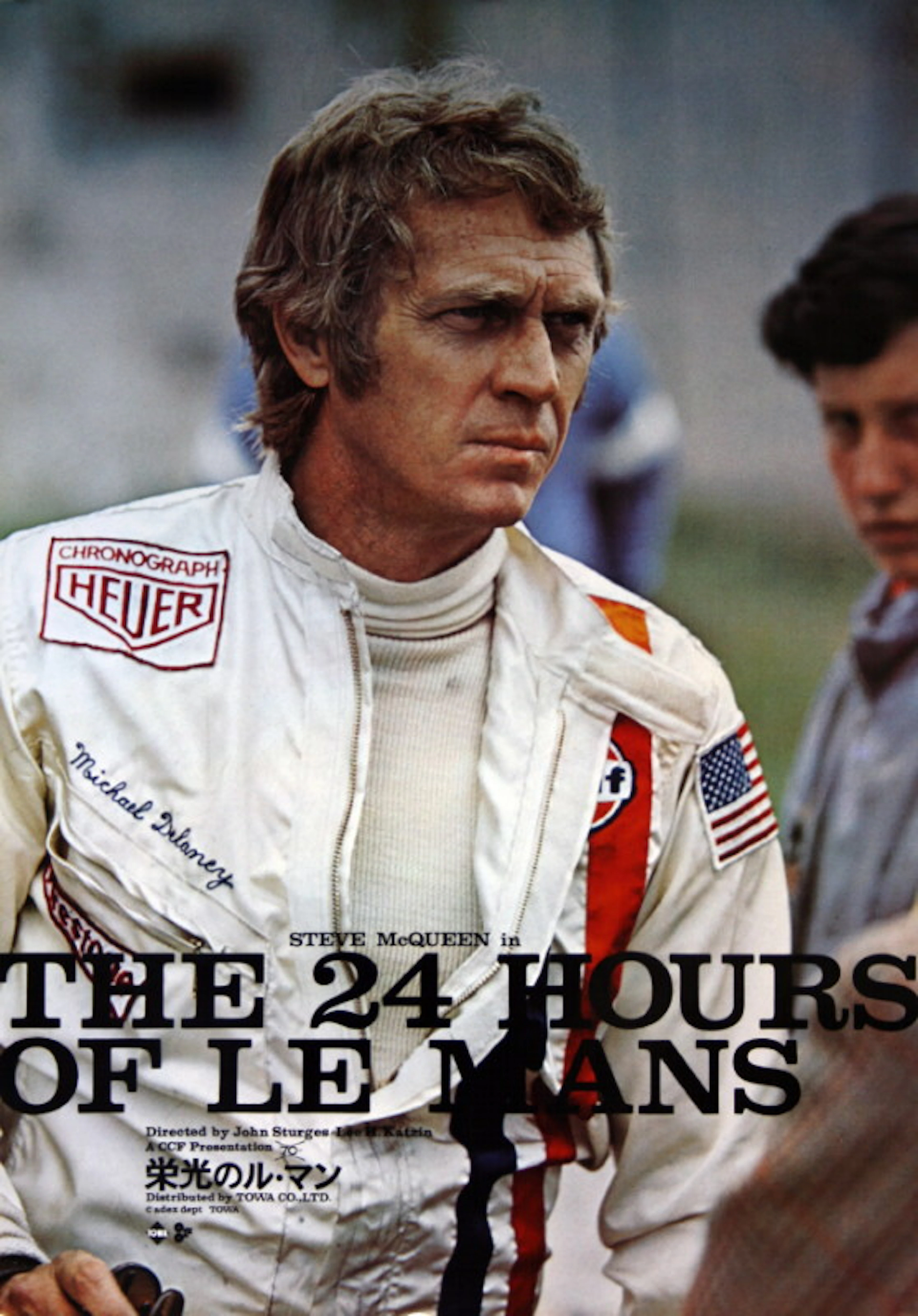 Original Le Mans Movie Poster - Steve McQueen - Porsche - Motor Racing