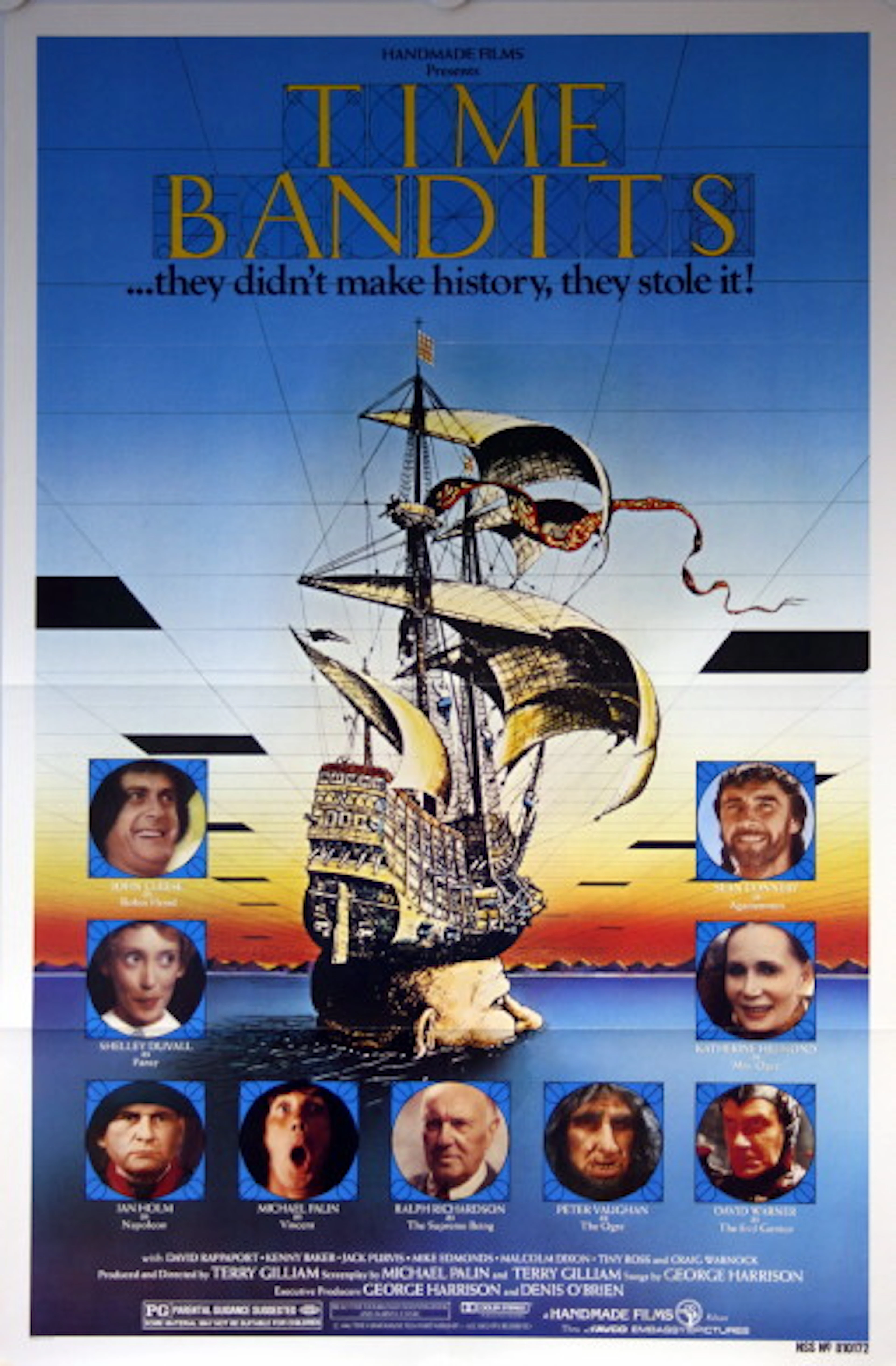 Time Bandits - Vintage Movie Posters