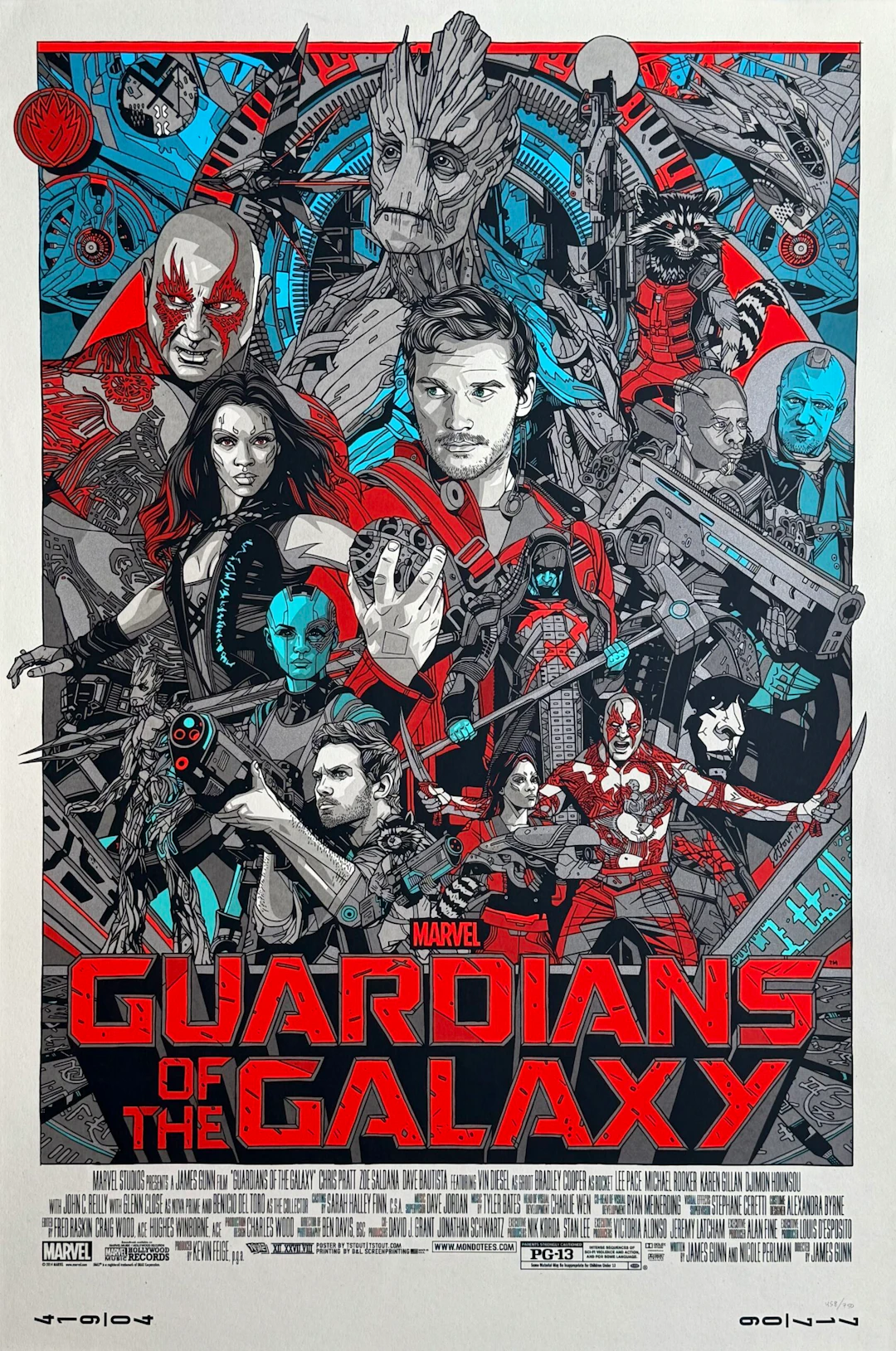 Guardians of the Galaxy - Alternative Movie Poster - Chris Pratt