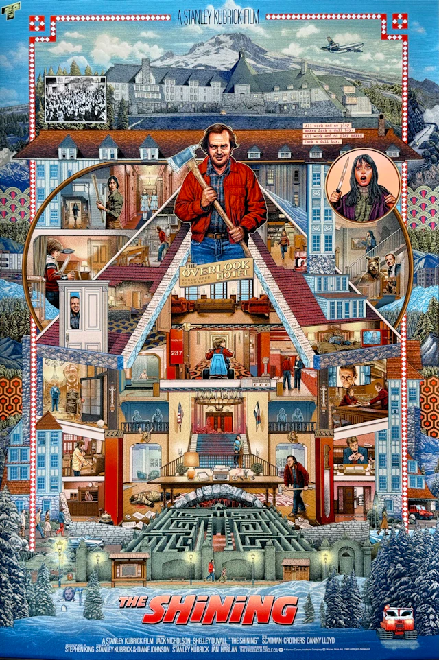 The Shining Alternative Movie Poster - Stanley Kubrick
