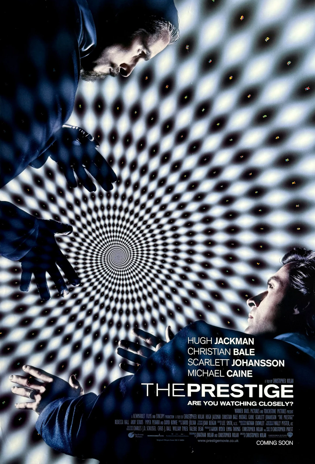 Original The Prestige Movie Poster - Christopher Nolan - Illusion