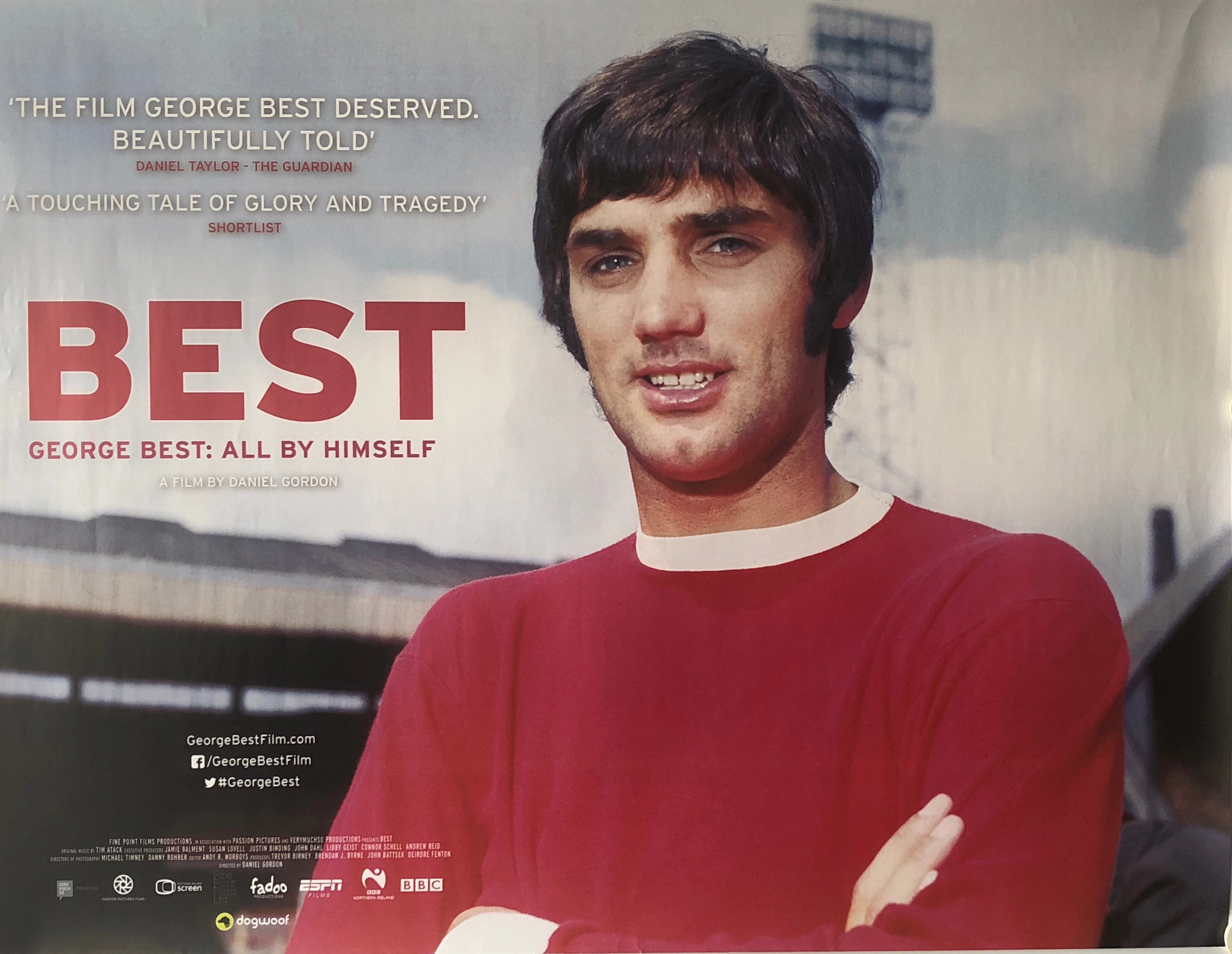 BEST: George Best All by Himself Movie Poster - Football - Manchester United