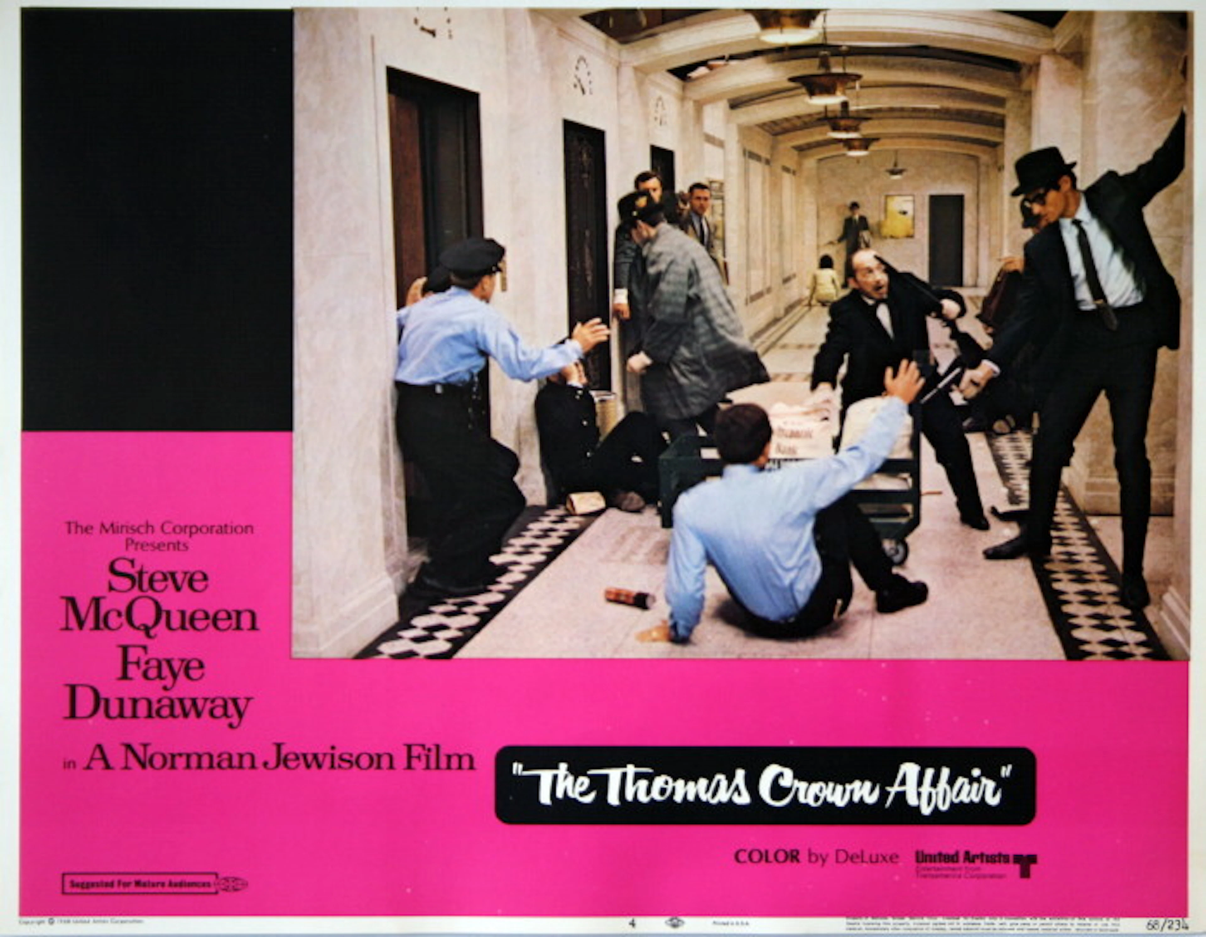 Thomas Crown Affair, The (1968) - Vintage Movie Posters