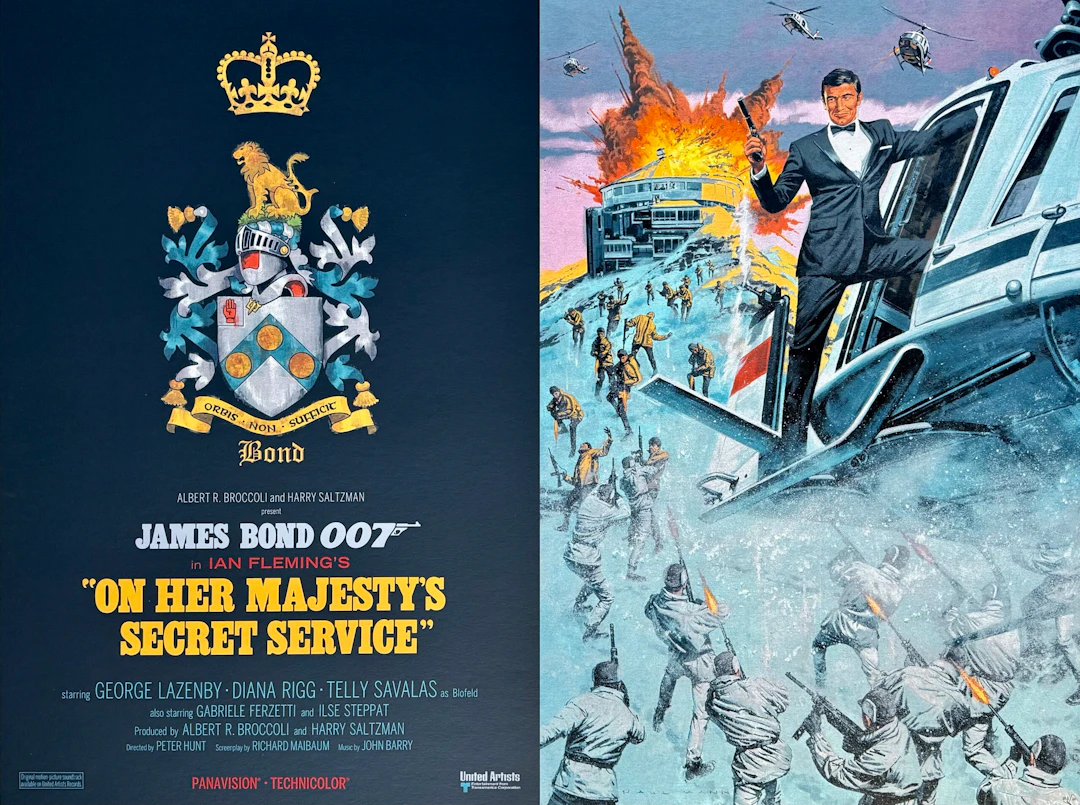 On Her Majesty's Secret Service Alternative Movie Poster - 007