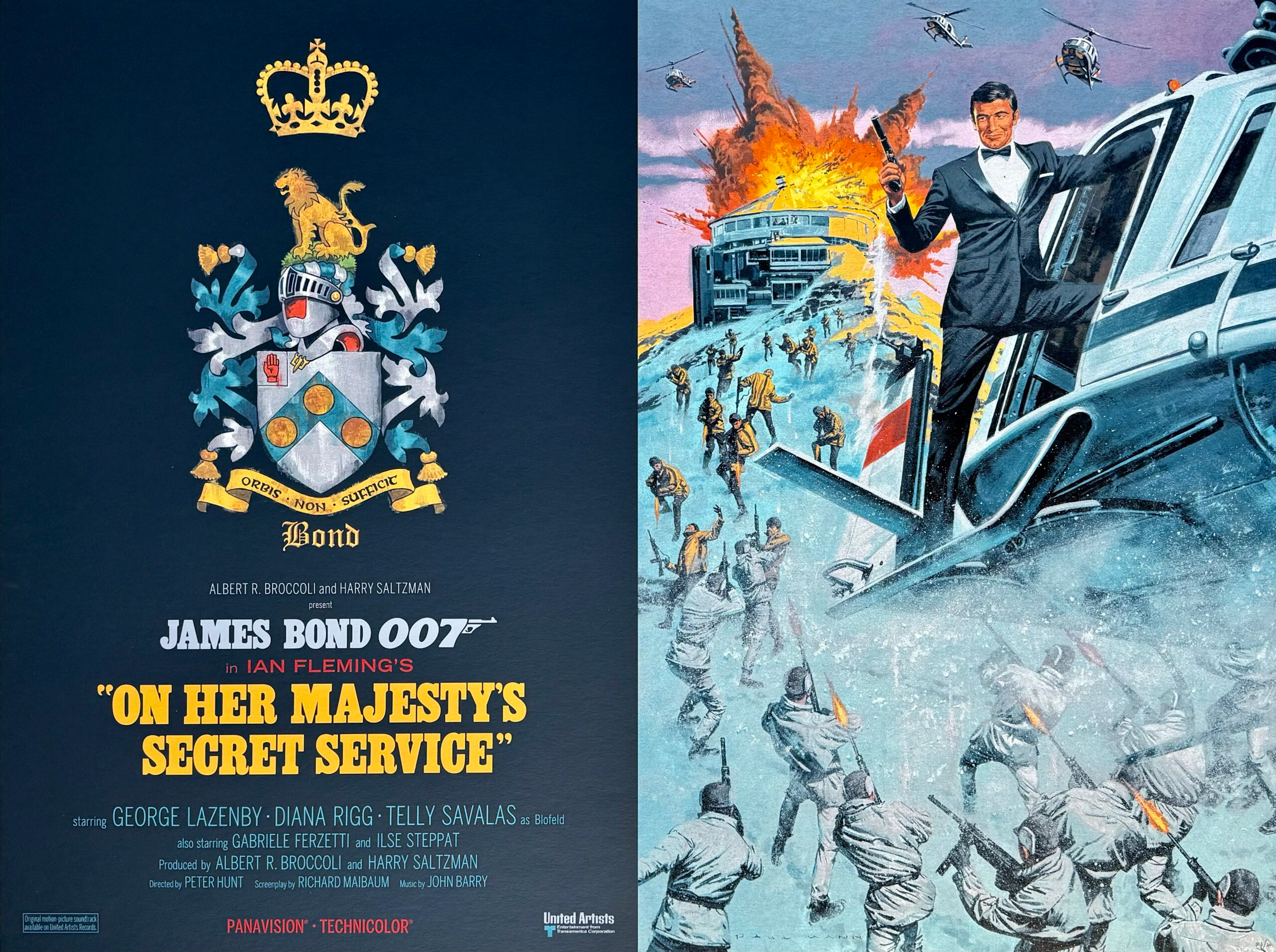 On Her Majesty's Secret Service Alternative Movie Poster - 007