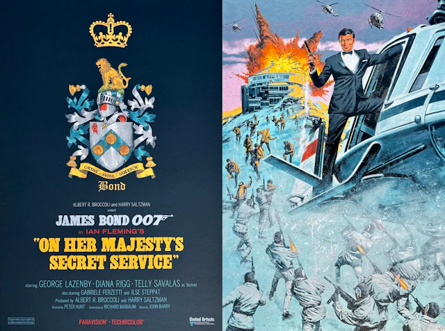 On Her Majesty's Secret Service Alternative Movie Poster - 007