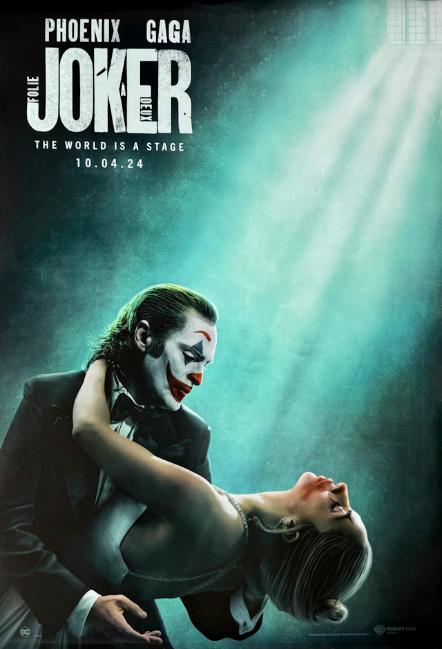 Original Joker: Folie a Deux Movie Poster - Joaquin Phoenix