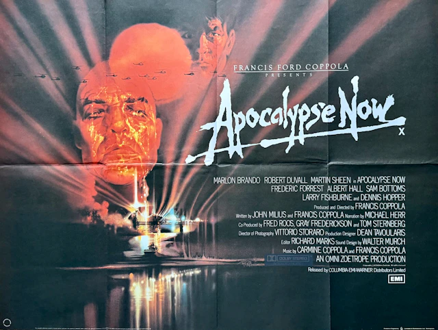 Original Apocalypse Now Movie Poster - Marlon Brando - Bob Peak