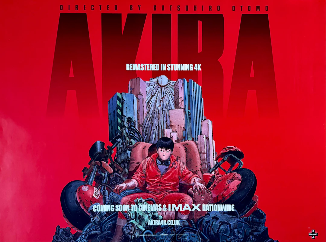 Original Akira Movie Poster - Katsuhiro Ôtomo - Anime - Manga