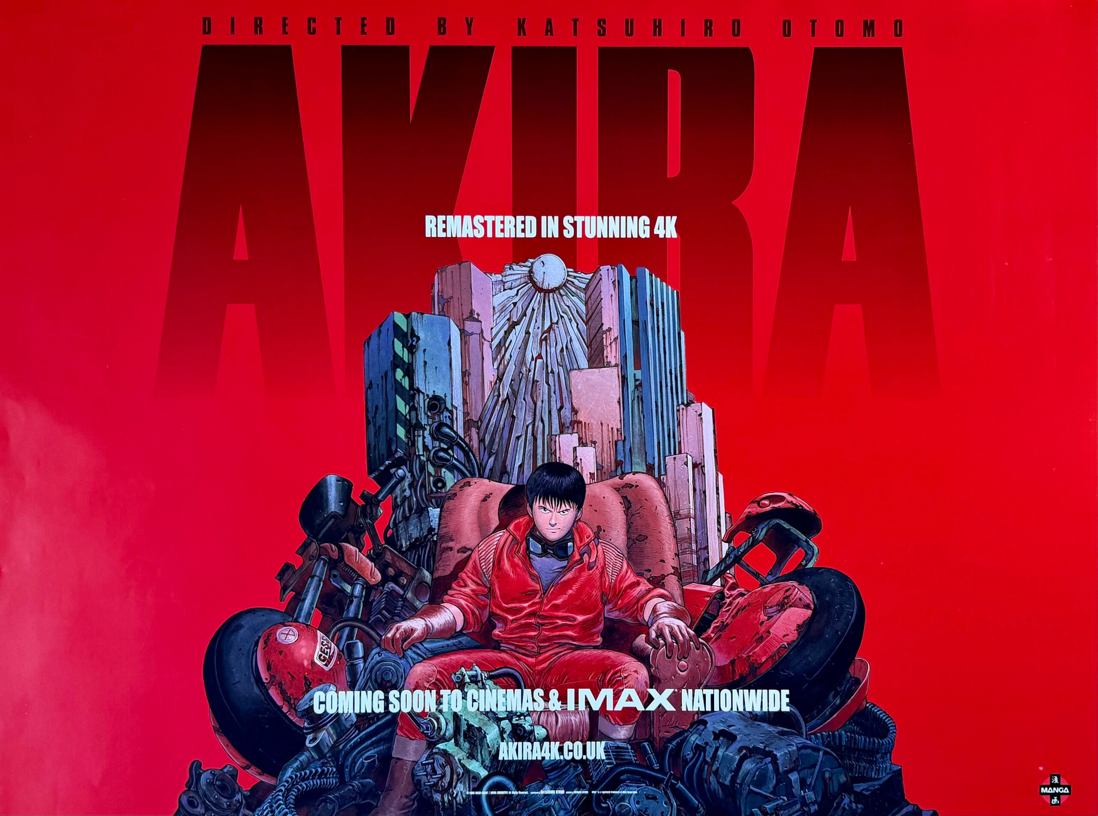 Original Akira Movie Poster - Katsuhiro Ôtomo - Anime - Manga
