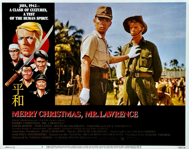 Original Merry Christmas Mr. Lawrence Movie Poster - David Bowie