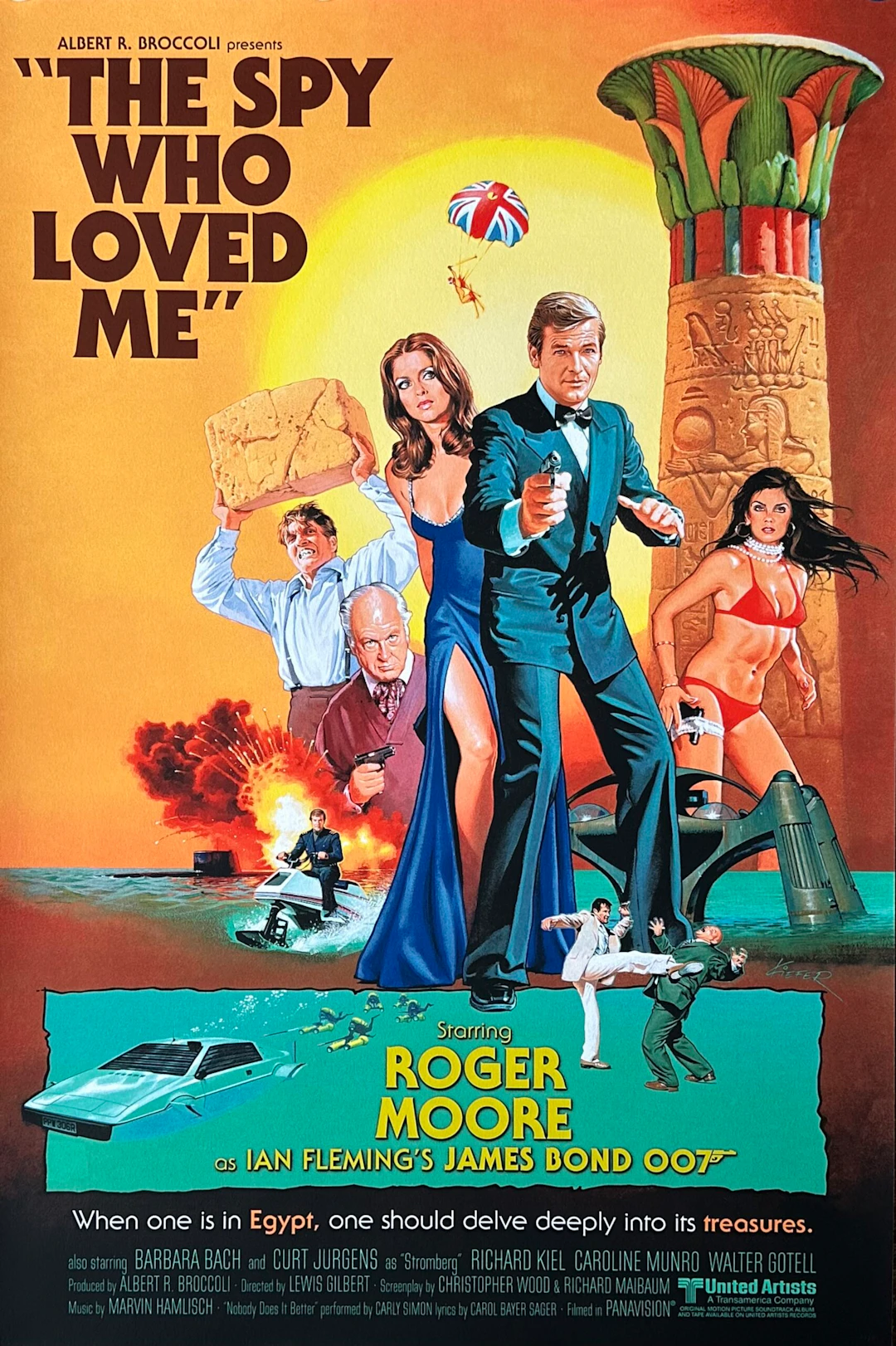 James Bond: The Spy Who Loved Me Alternative Movie Poster