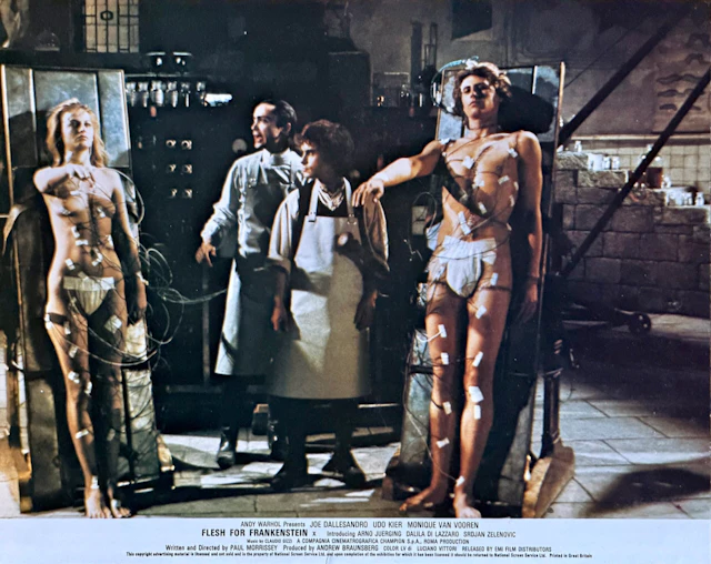 Original Andy Warhol's Frankenstein Movie Poster - Udo Kier