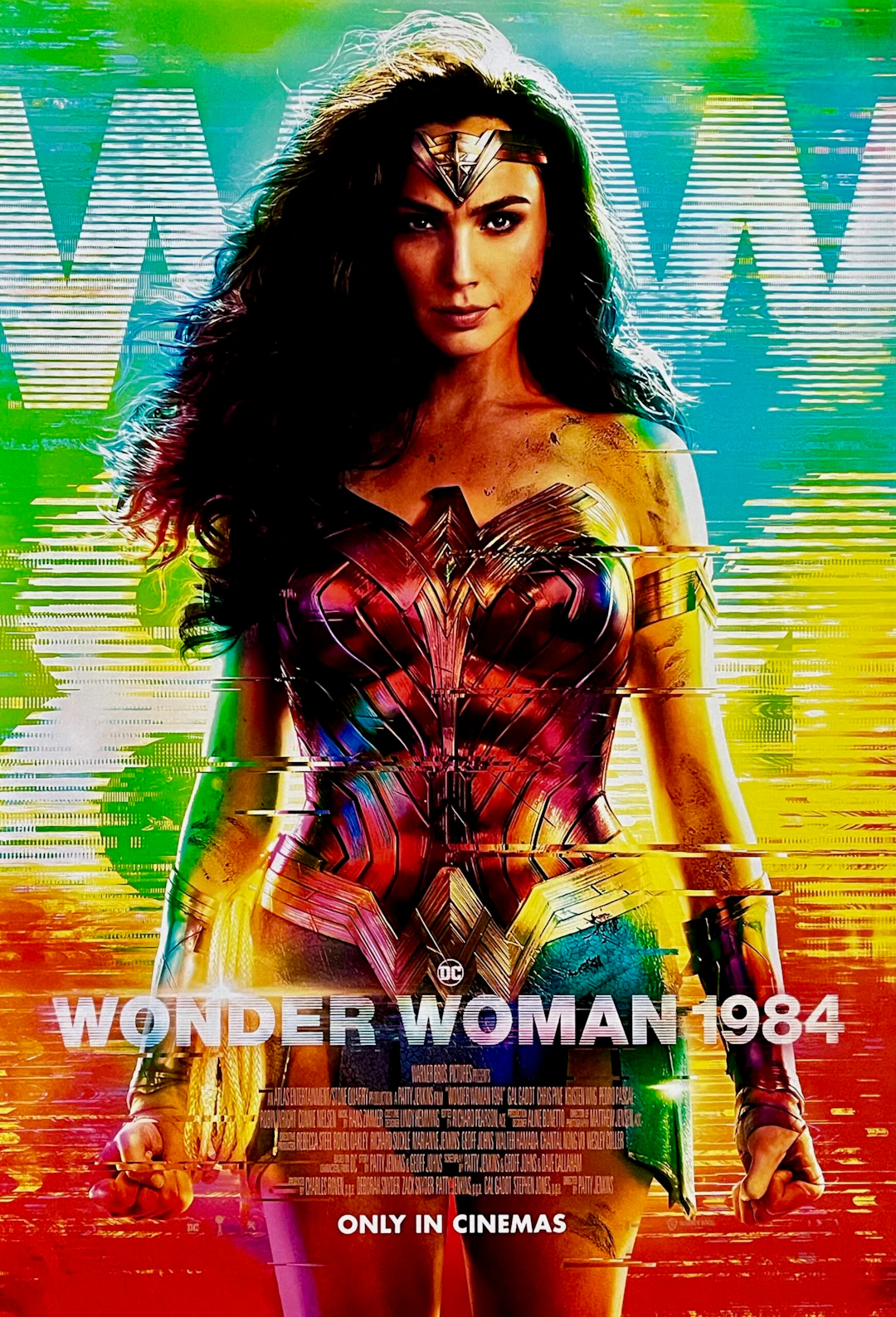 Original Wonder Woman 1984 Movie Poster - Gal Gadot - WW84
