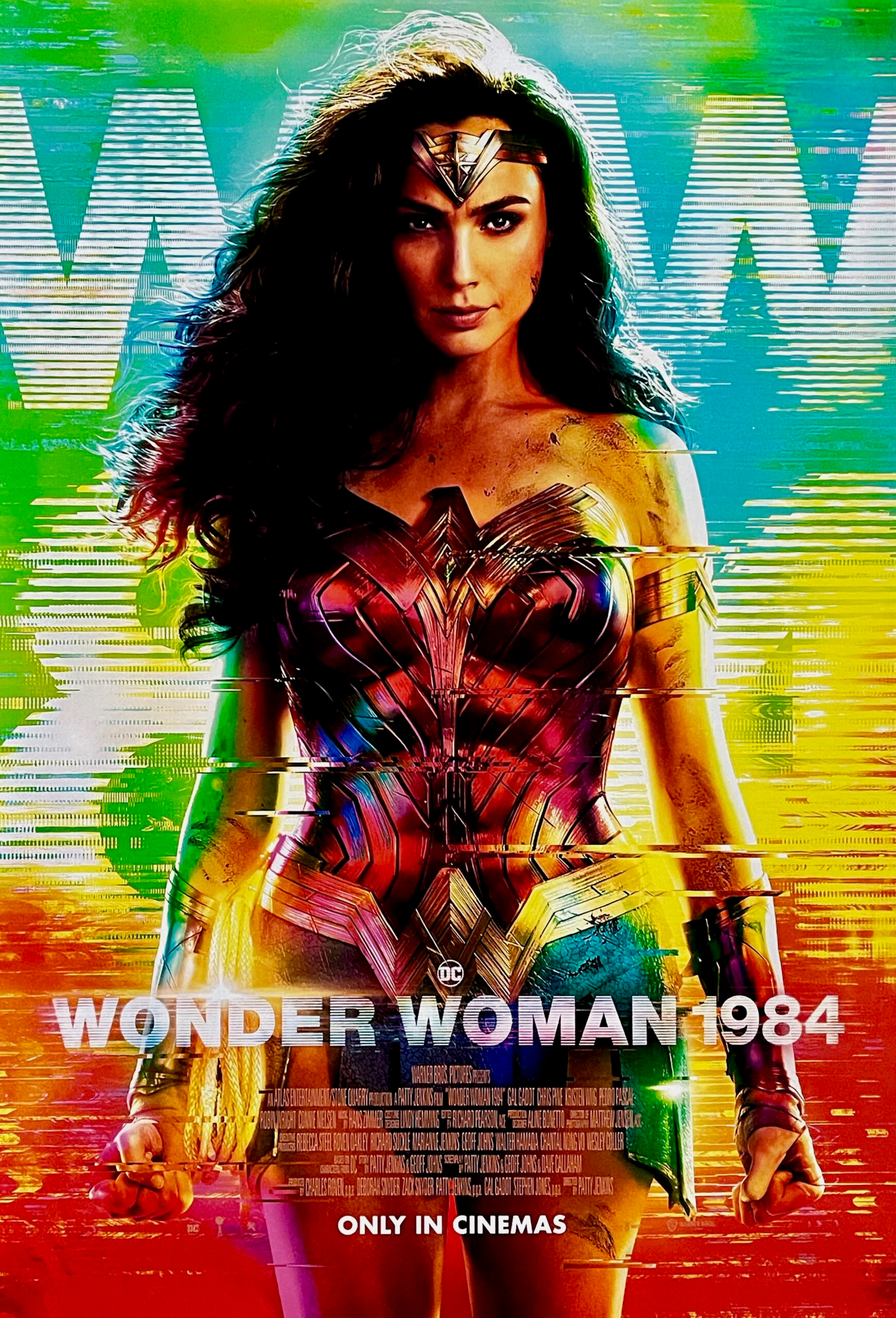 Original Wonder Woman 1984 Movie Poster - Gal Gadot - WW84