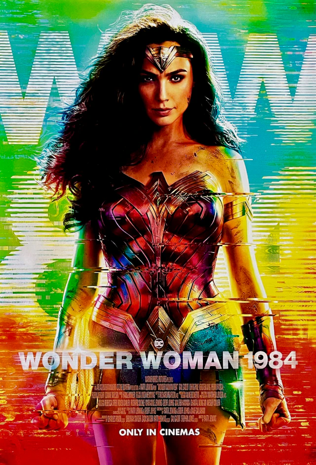 Original Wonder Woman 1984 Movie Poster - Gal Gadot - WW84