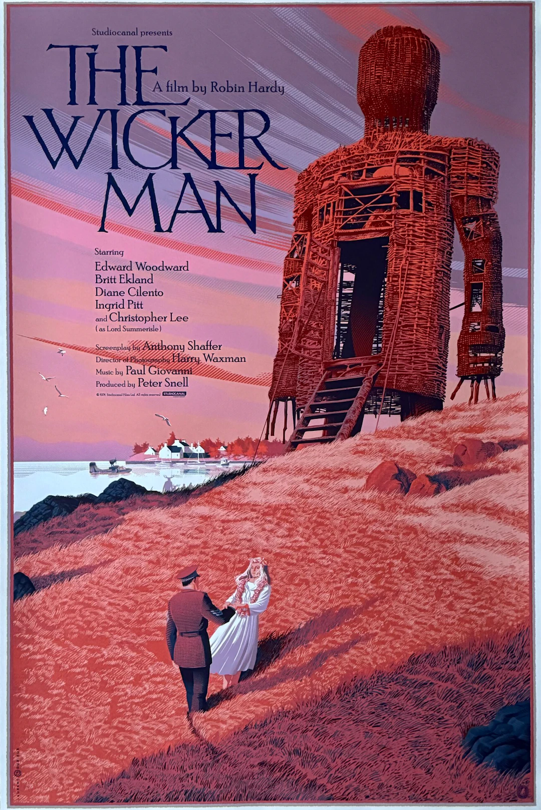 The Wicker Man Alternative Movie Poster - Laurent Durieux