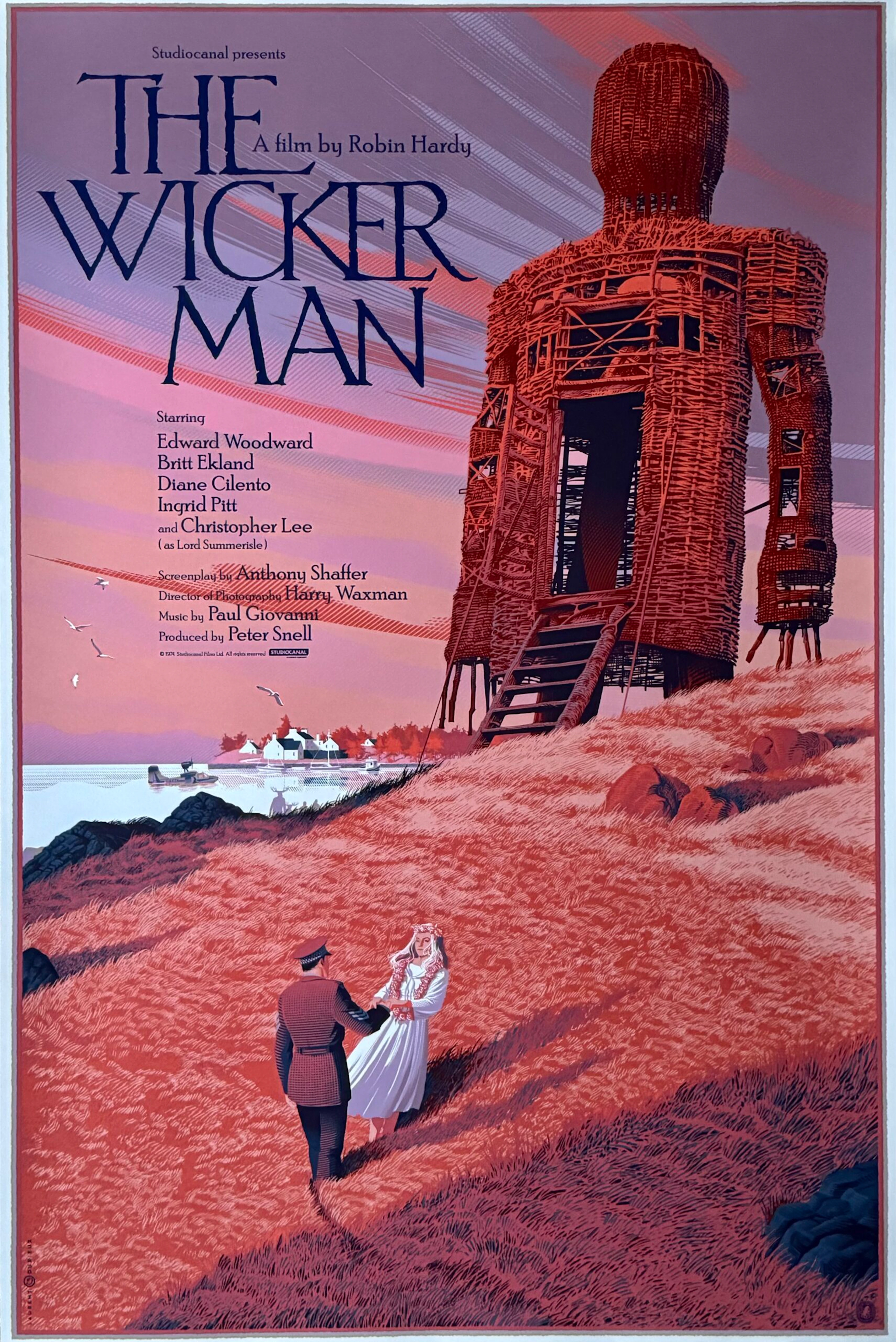 The Wicker Man Alternative Movie Poster - Laurent Durieux