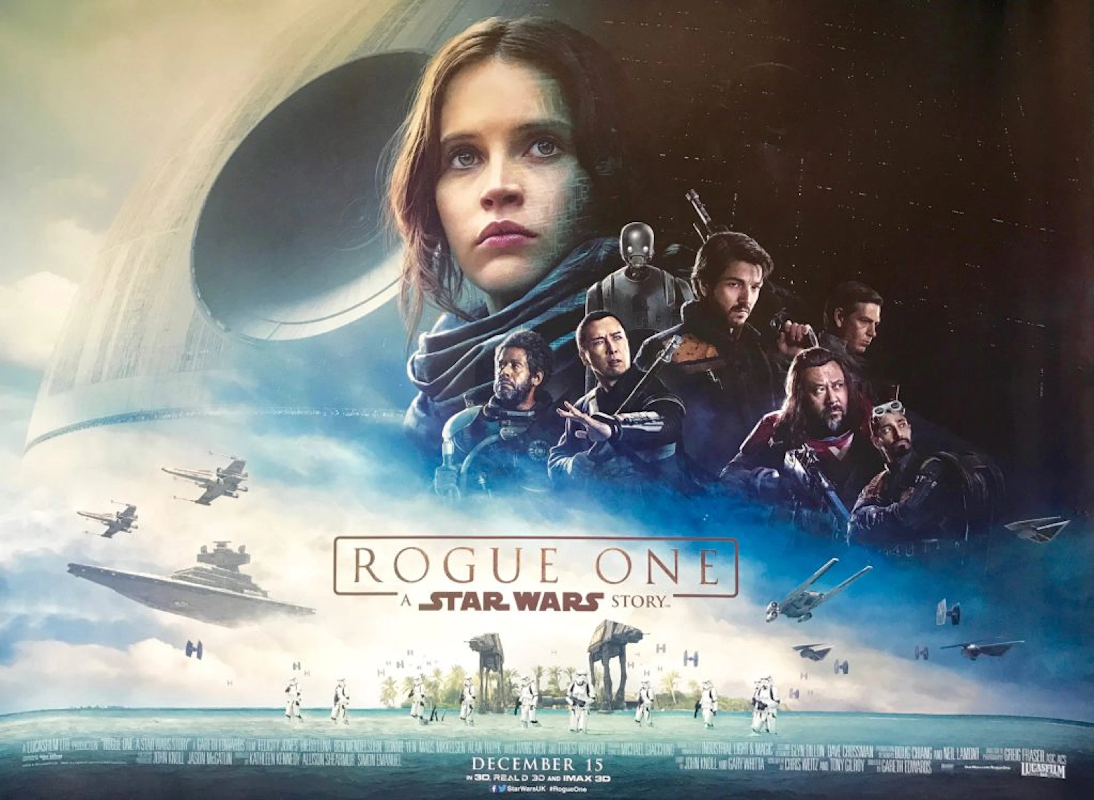 Original Rogue One: A Star Wars Story - Jyn Erso - Death Star