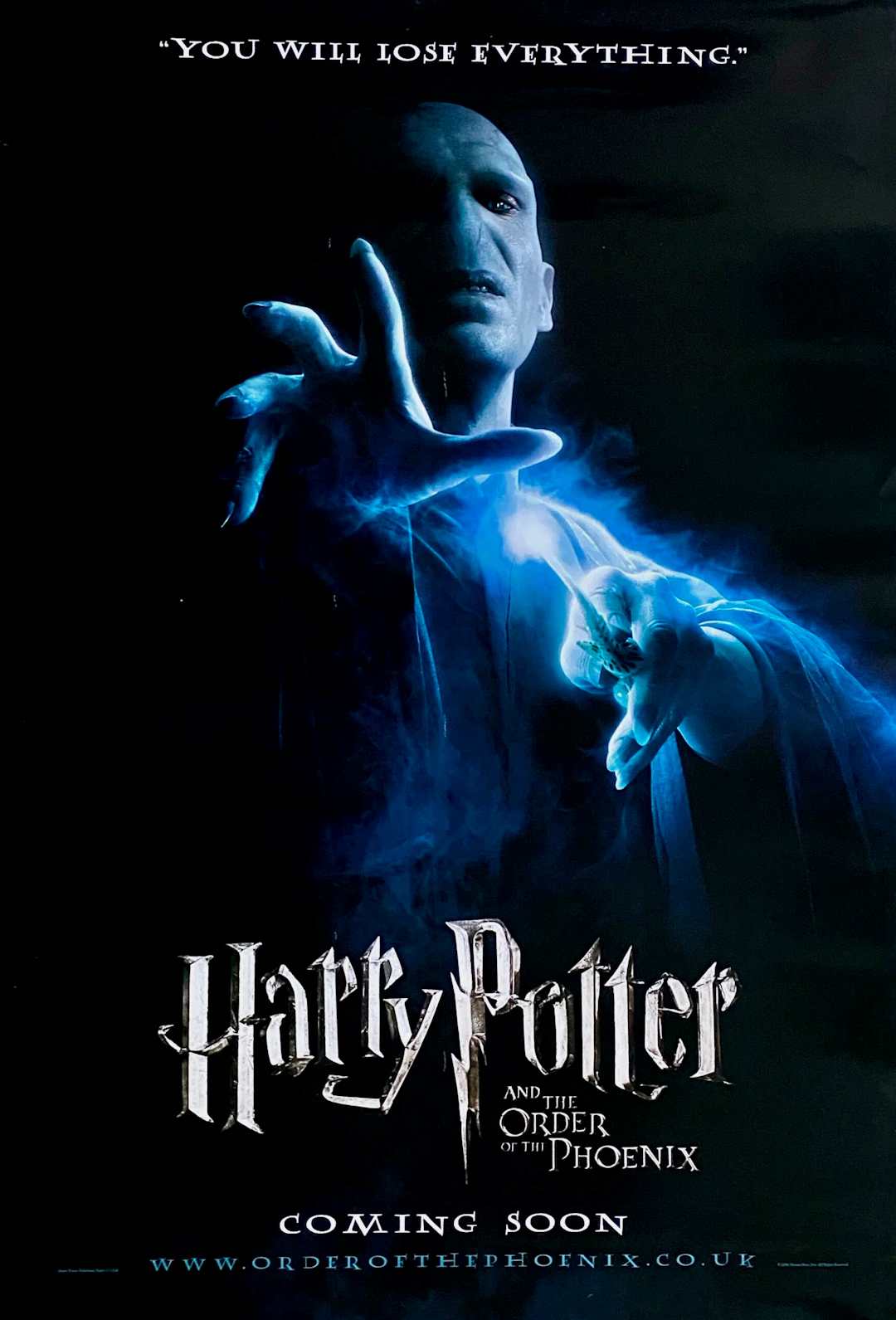 Harry Potter and the Order of the Phoenix Movie Poster - Voldemort