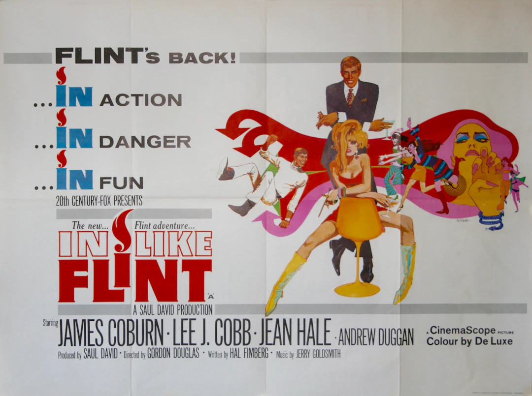 In Like Flint - Vintage Movie Posters