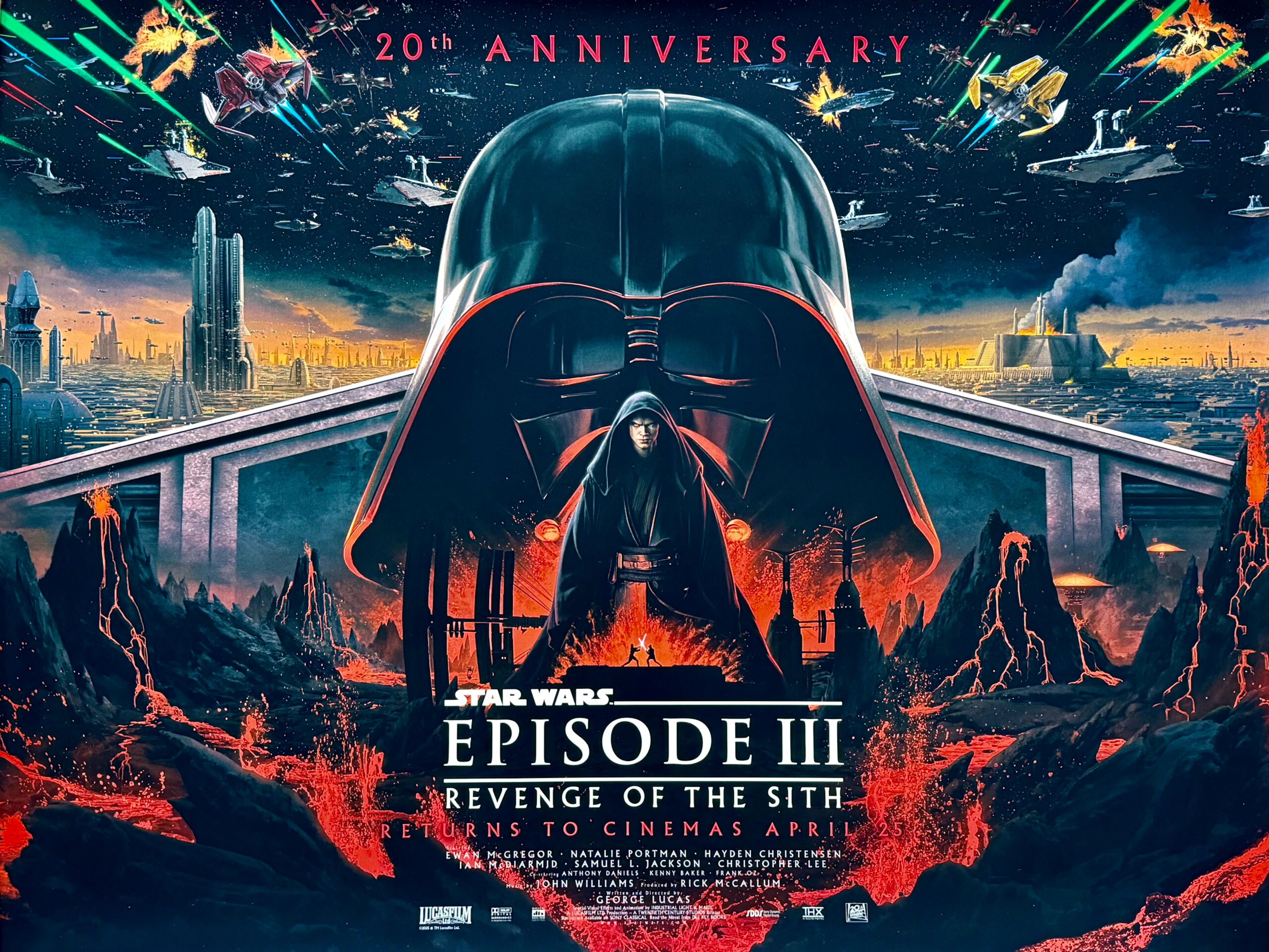 Original Star Wars: Episode III - Revenge of the Sith Movie Poster
