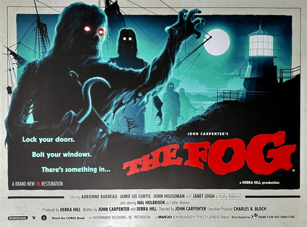 The Fog Movie Poster - John Carpenter - Jamie Lee Curtis