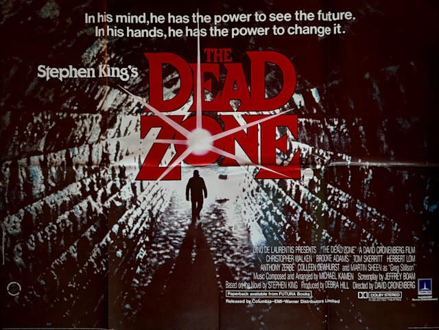 Original Dead Zone Movie Poster - Stephen King