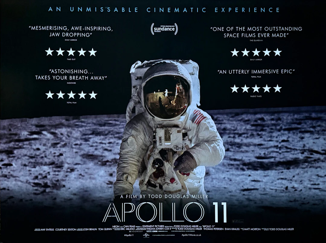 Original Apollo 11 Movie Poster - Neil Armstrong - Buzz Aldrin