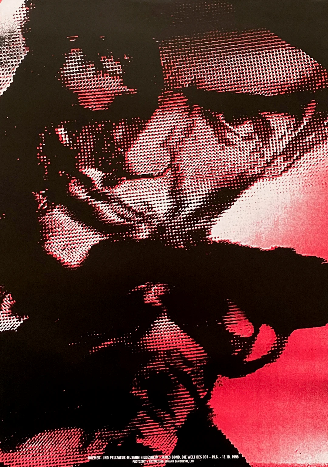 James Bond German Exhibition Poster - Sean Connery - 007