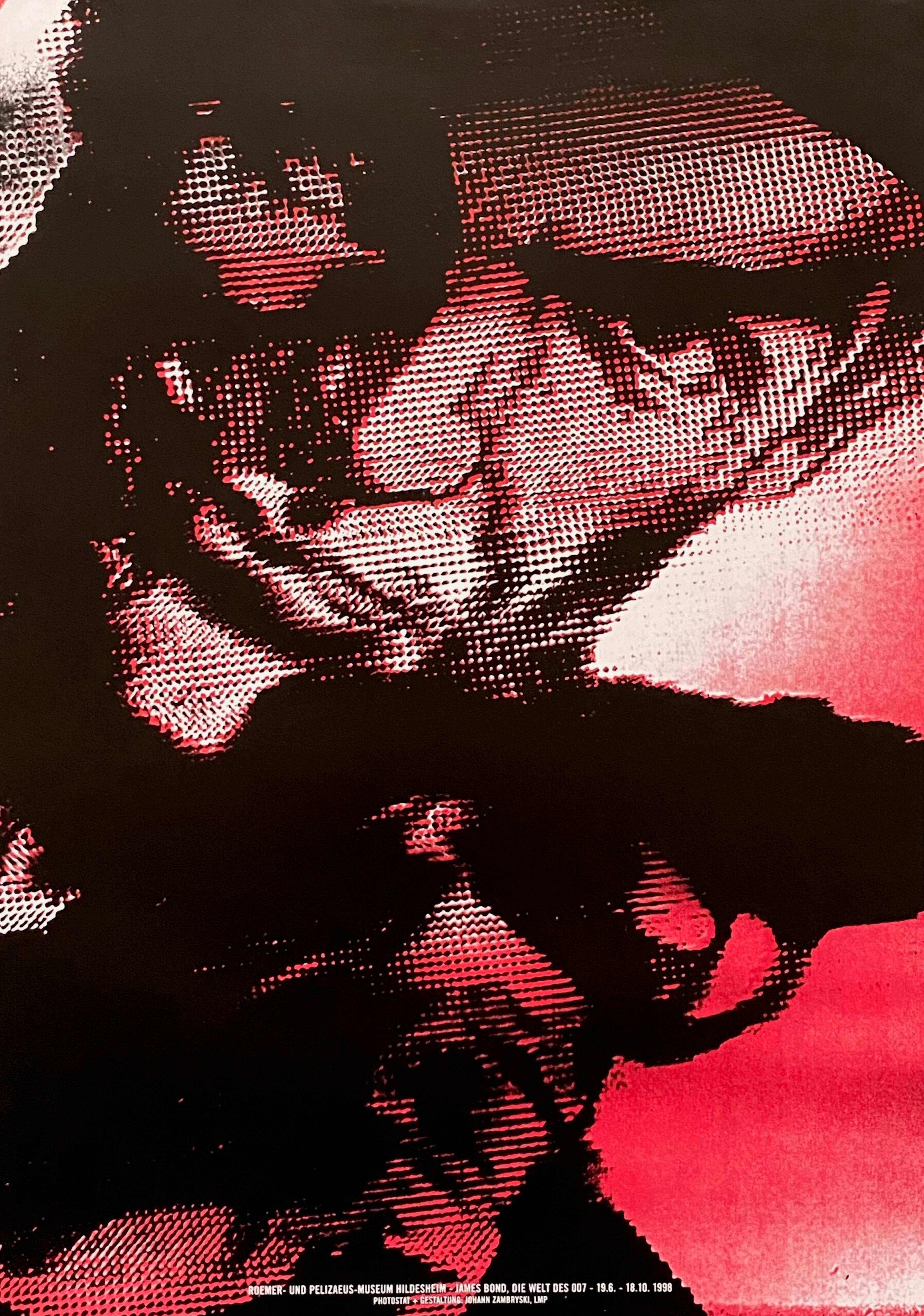 James Bond German Exhibition Poster - Sean Connery - 007