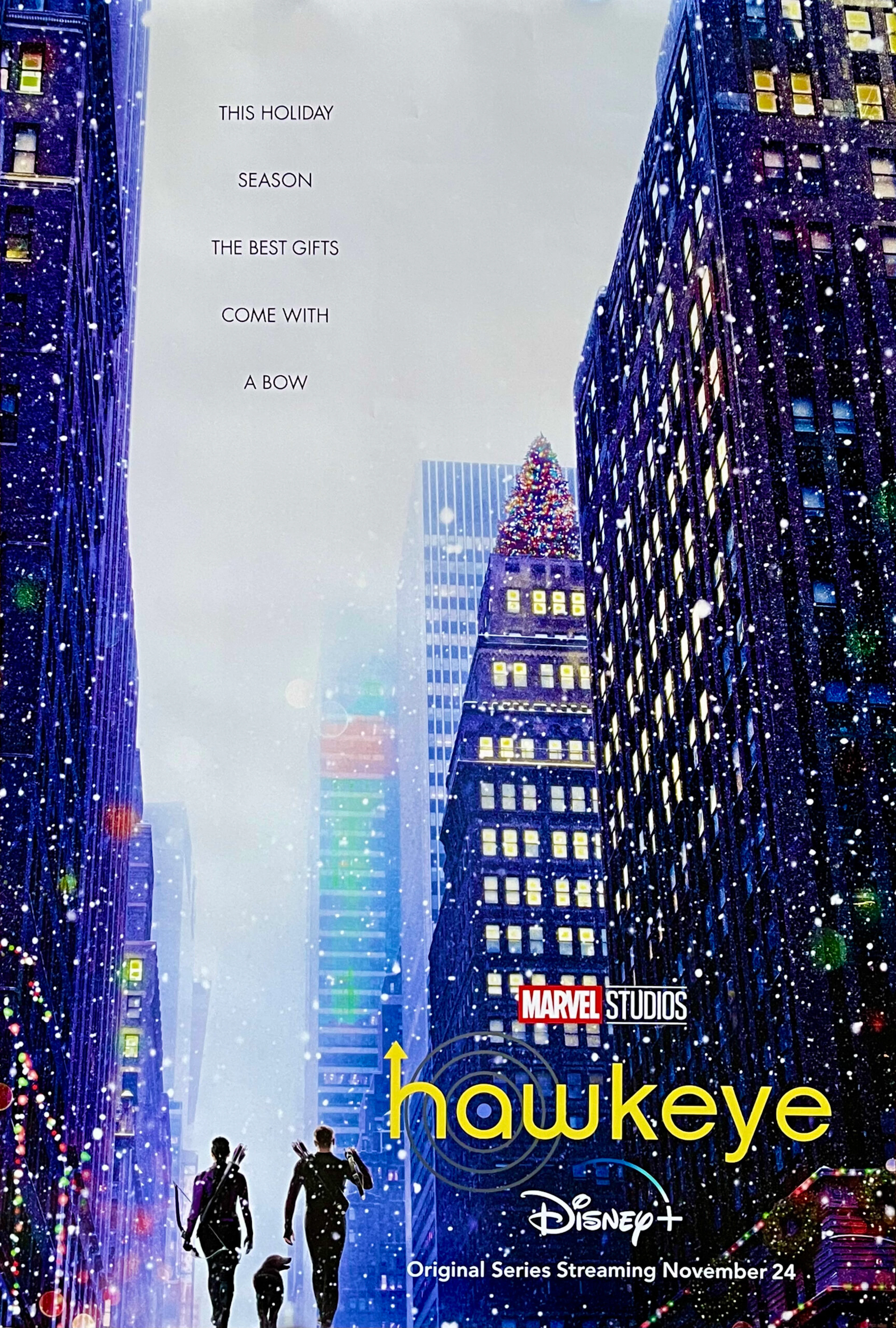 Original Hawkeye Poster - Marvel Studios - Jeremy Renner - Avengers