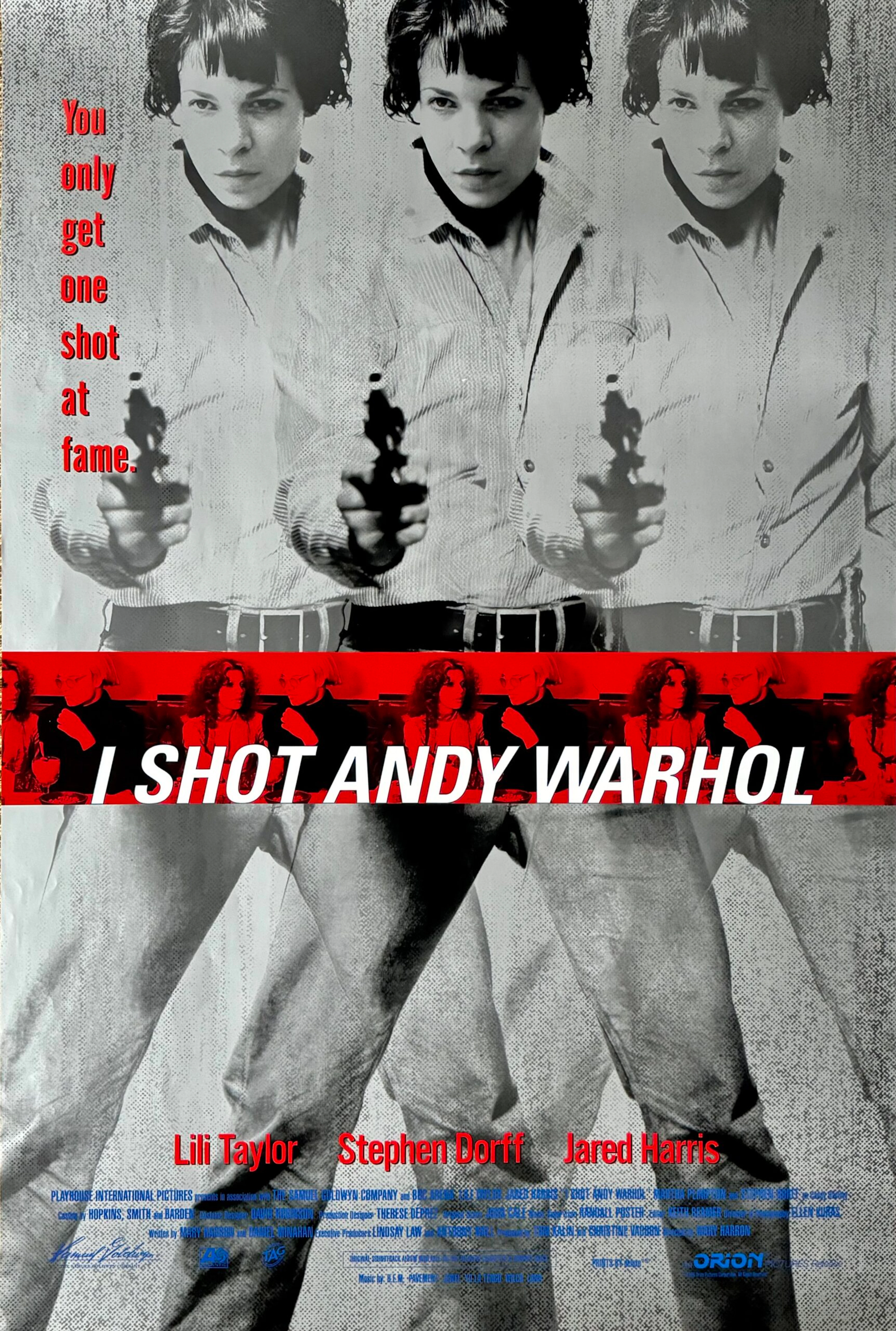 Original I Shot Andy Warhol Movie Poster - Lili Taylor - Mary Harron