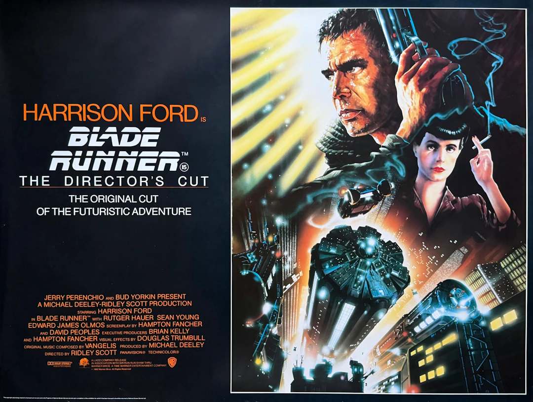 Original Blade Runner: The Director's Cut Movie Poster
