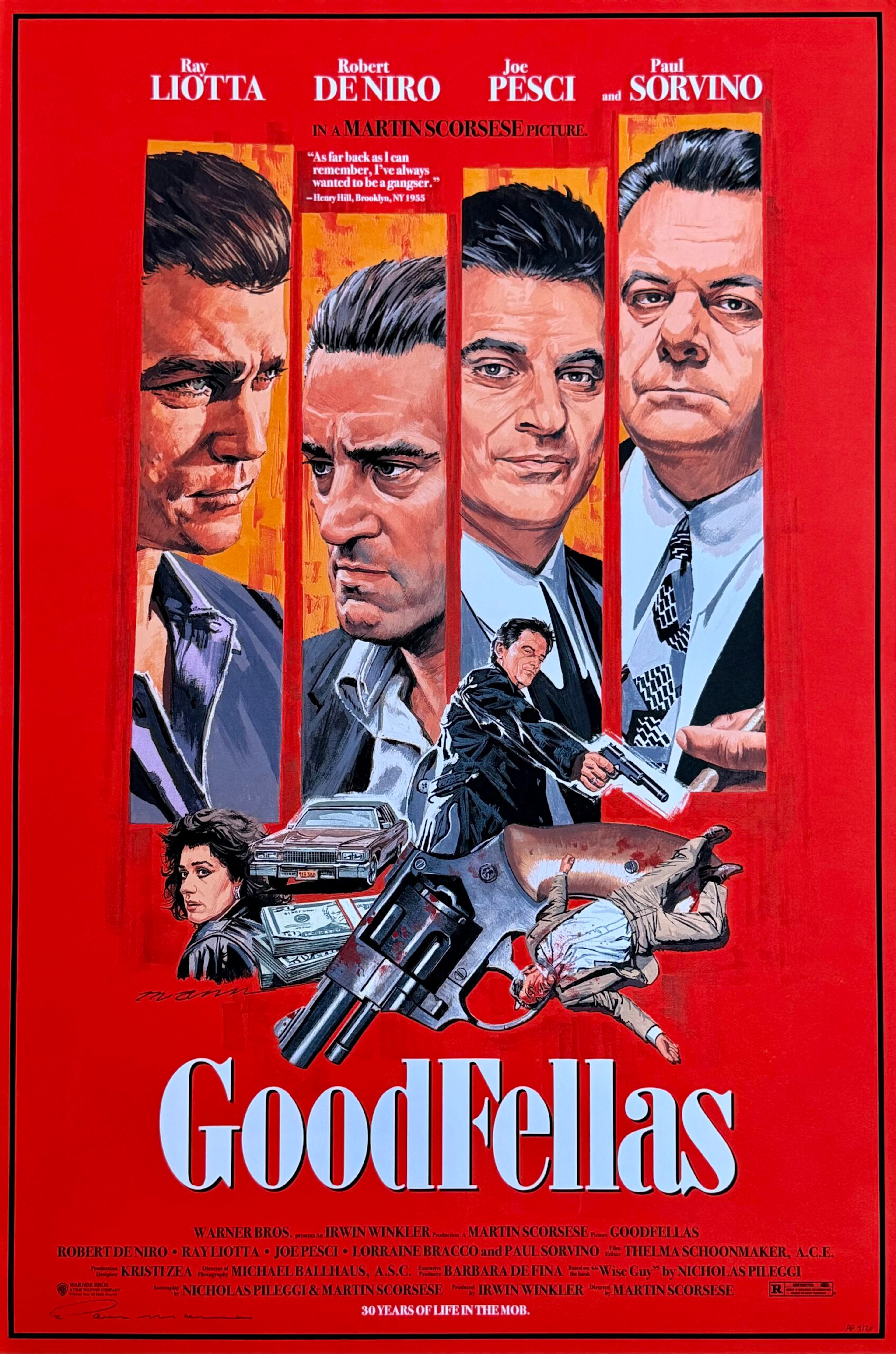 Goodfellas Alternative Movie Poster - Martin Scorsese - Paul Mann