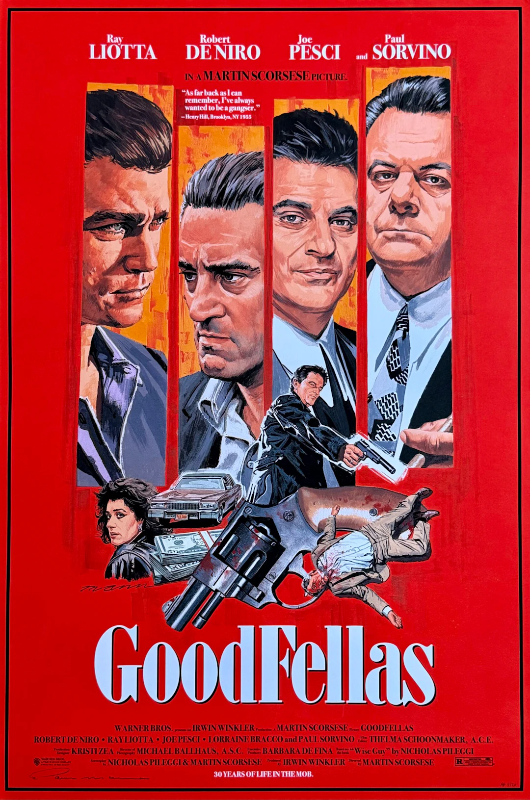 Goodfellas Alternative Movie Poster - Martin Scorsese - Paul Mann