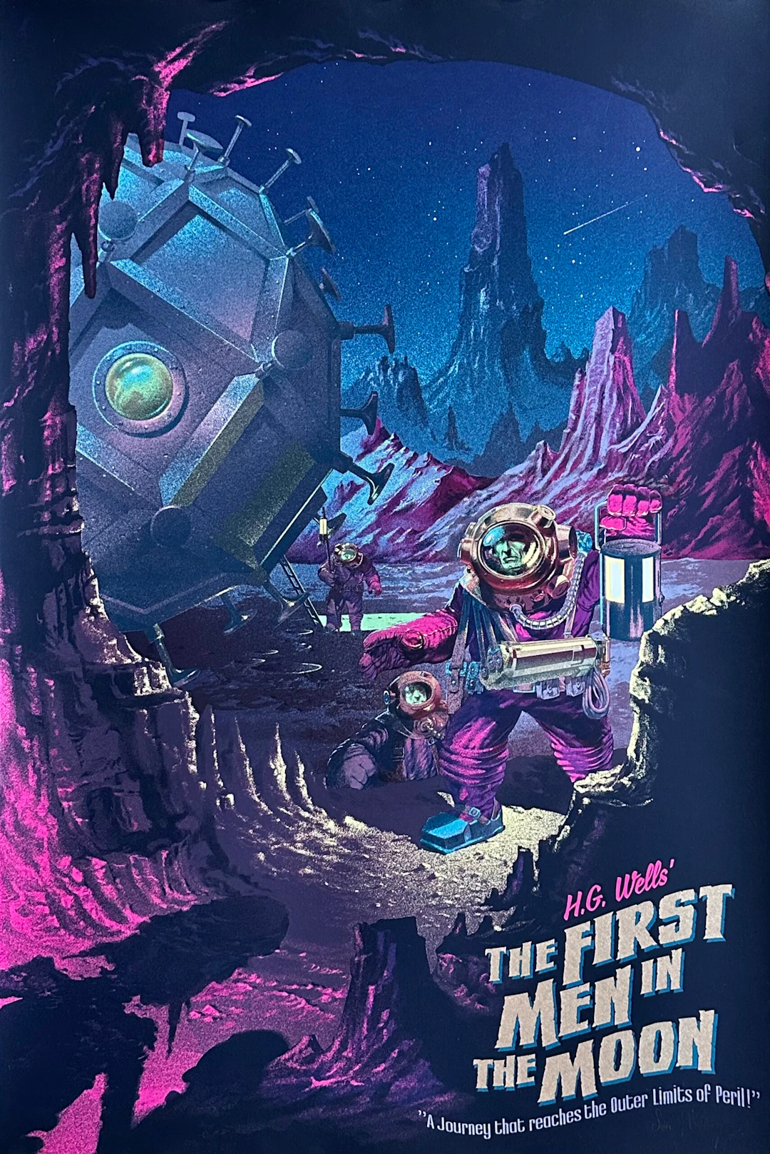 First Men in the Moon Alternative Movie Poster - Stan & Vince