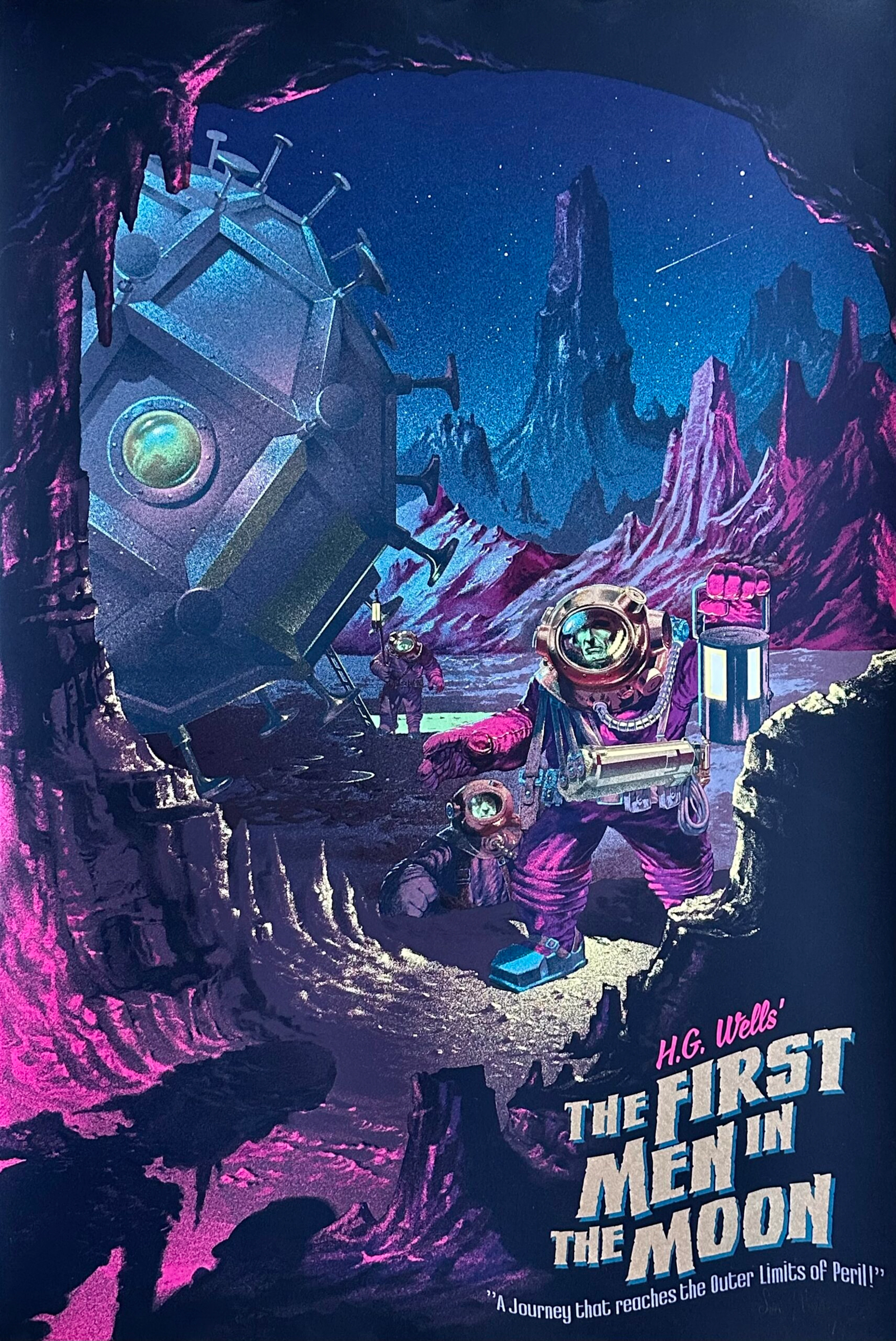 First Men in the Moon Alternative Movie Poster - Stan & Vince