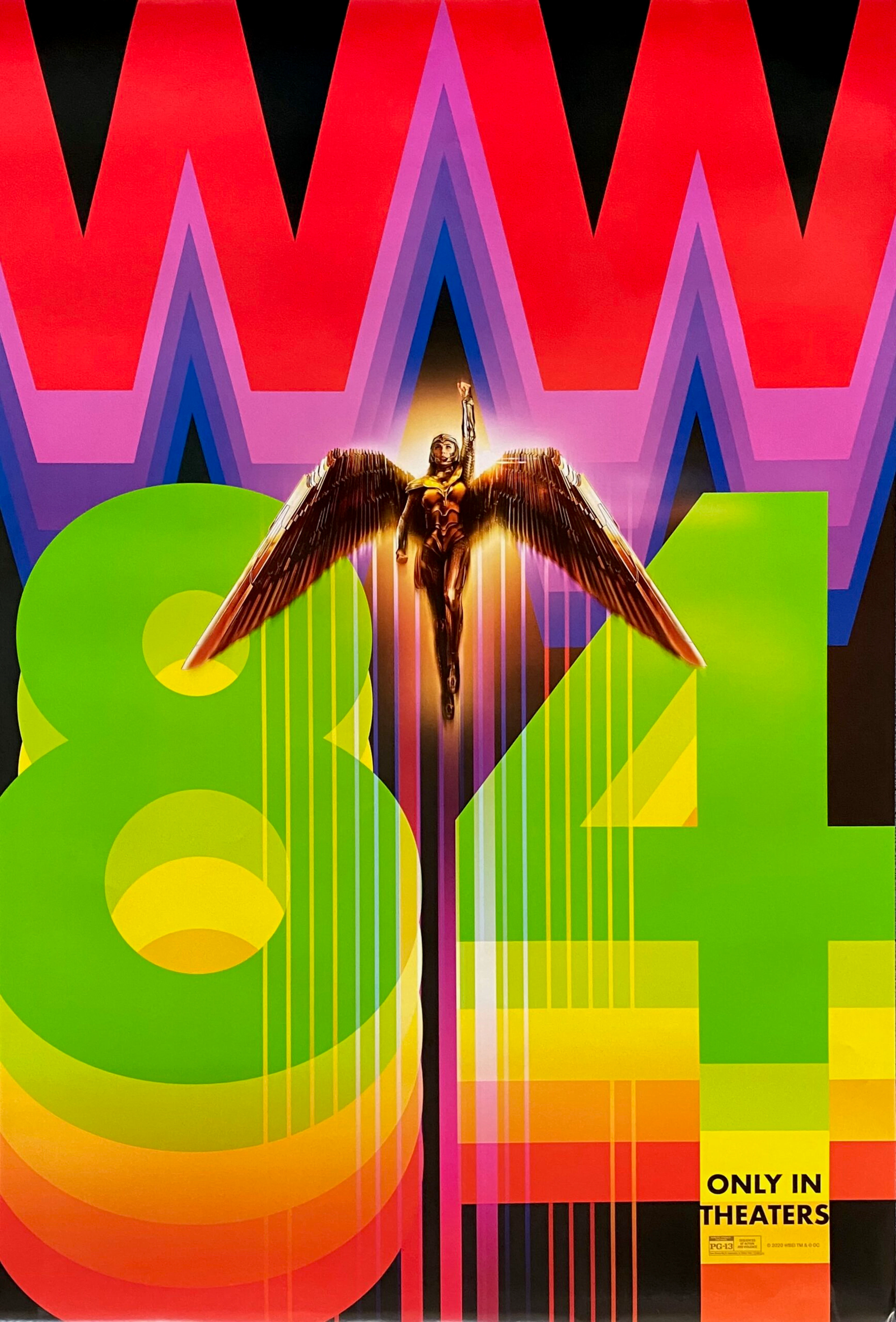 Original Wonder Woman 1984 Movie Poster - Gal Gadot - WW84