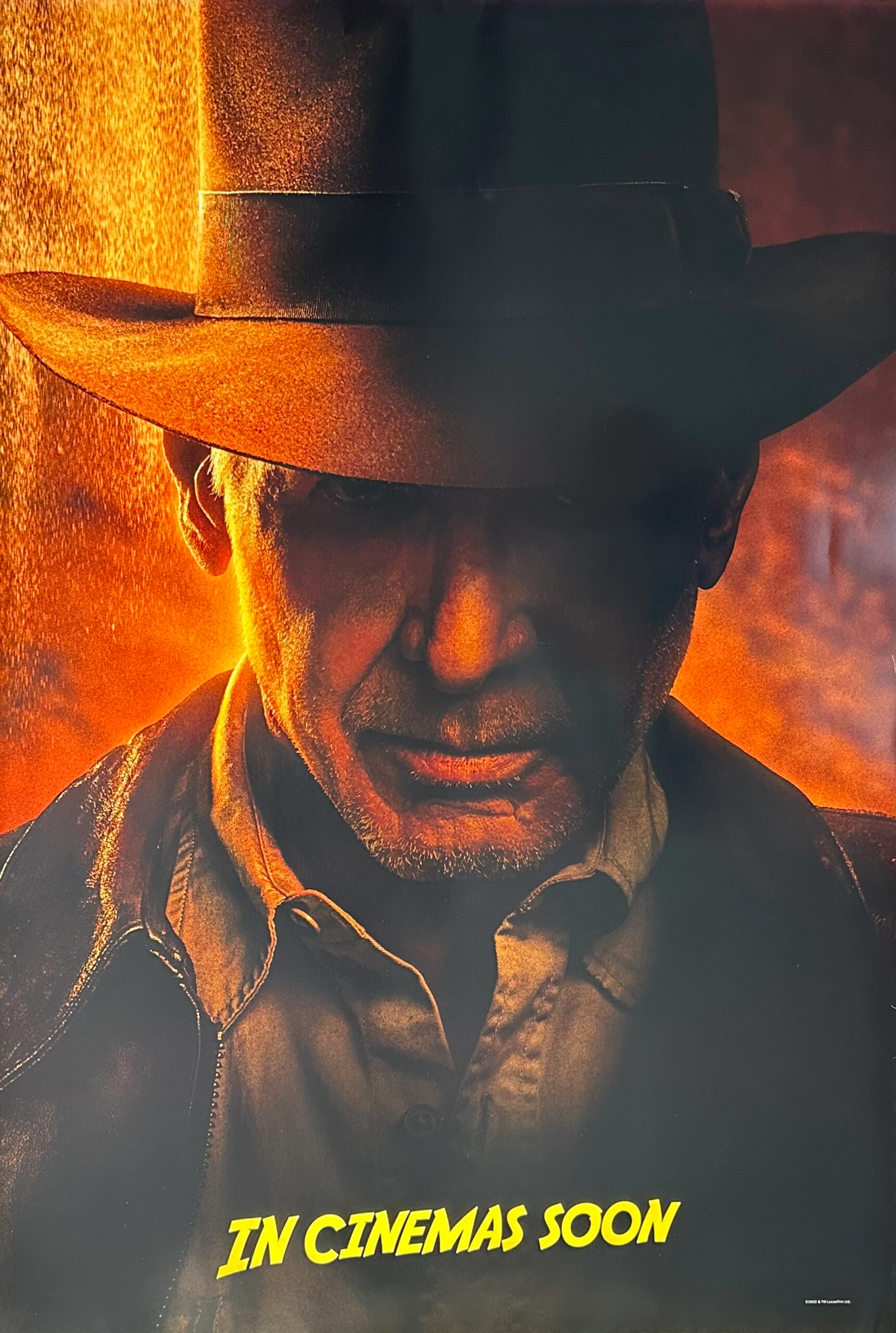Original Indiana Jones and the Dial of Destiny Movie Poster