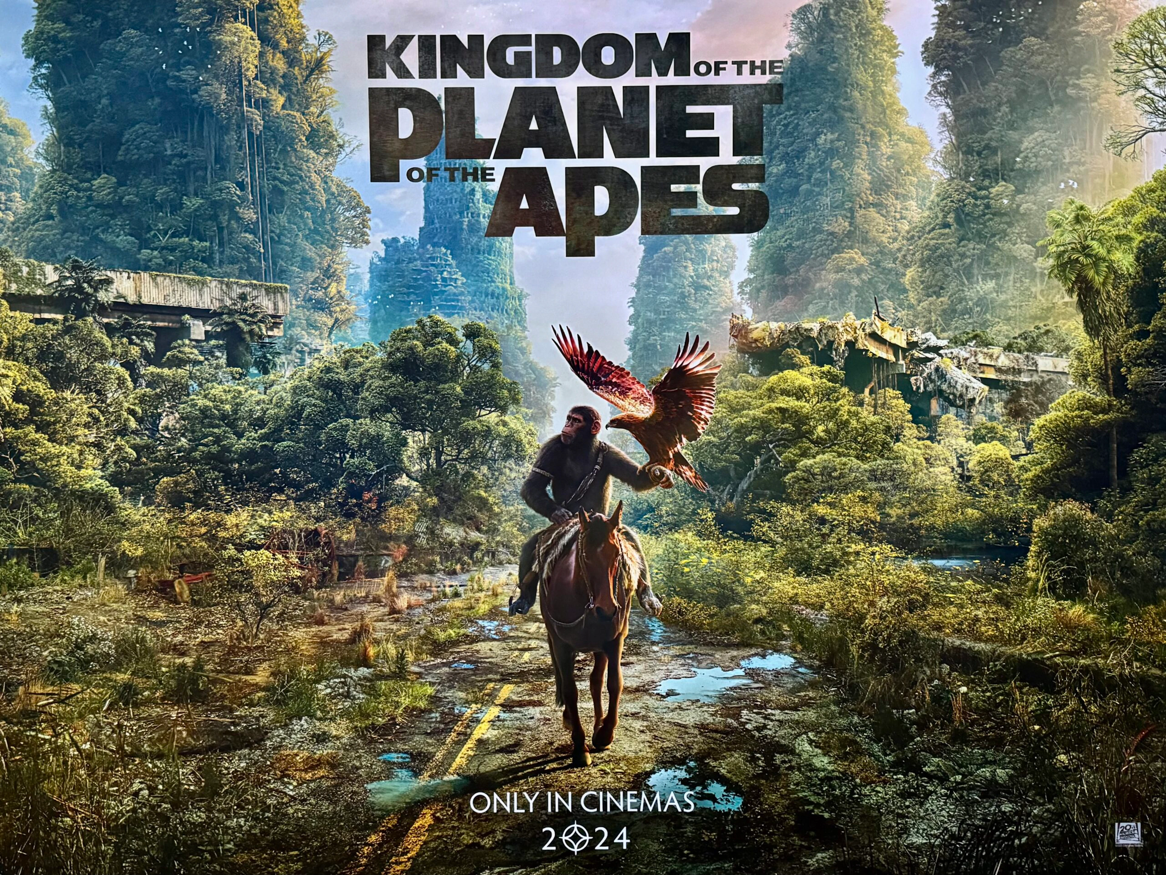 Original Kingdom of the Planet of the Apes Movie Poster