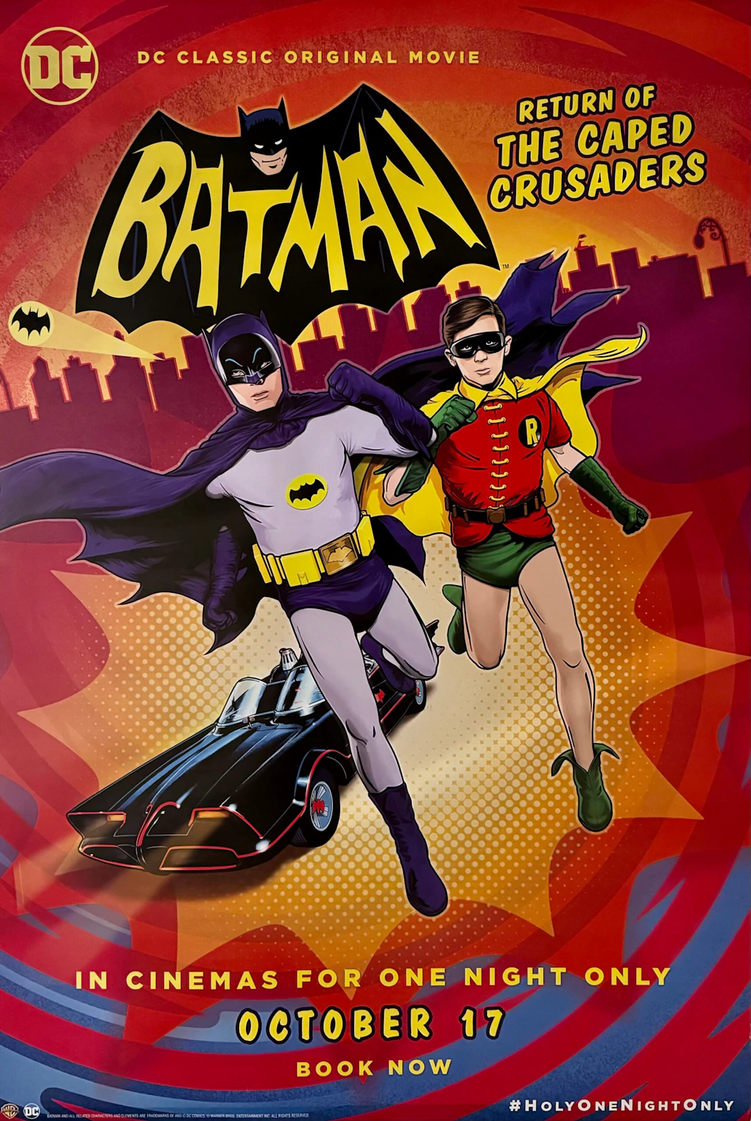 Original Batman: Return of the Caped Crusaders Movie Poster