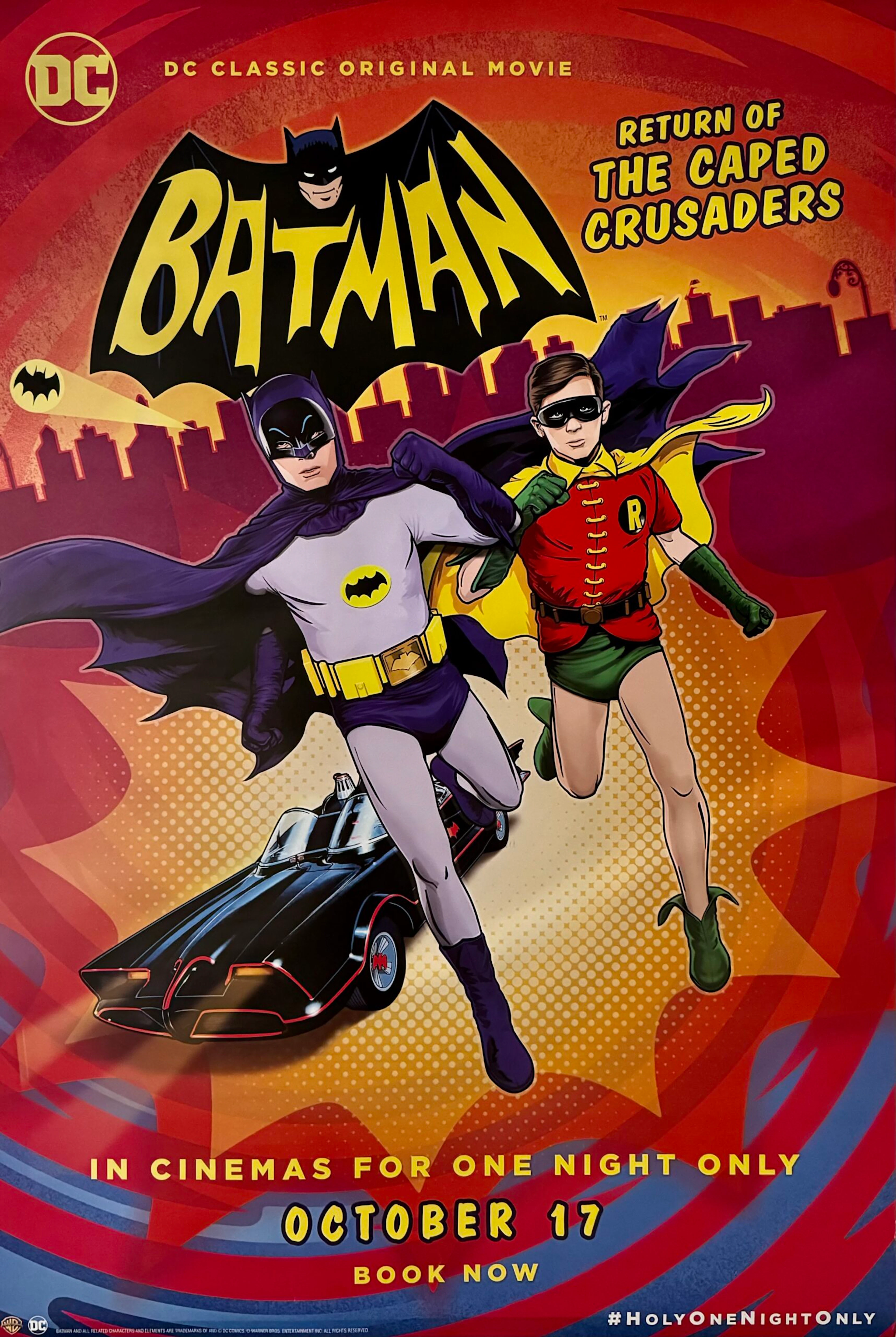 Original Batman: Return of the Caped Crusaders Movie Poster