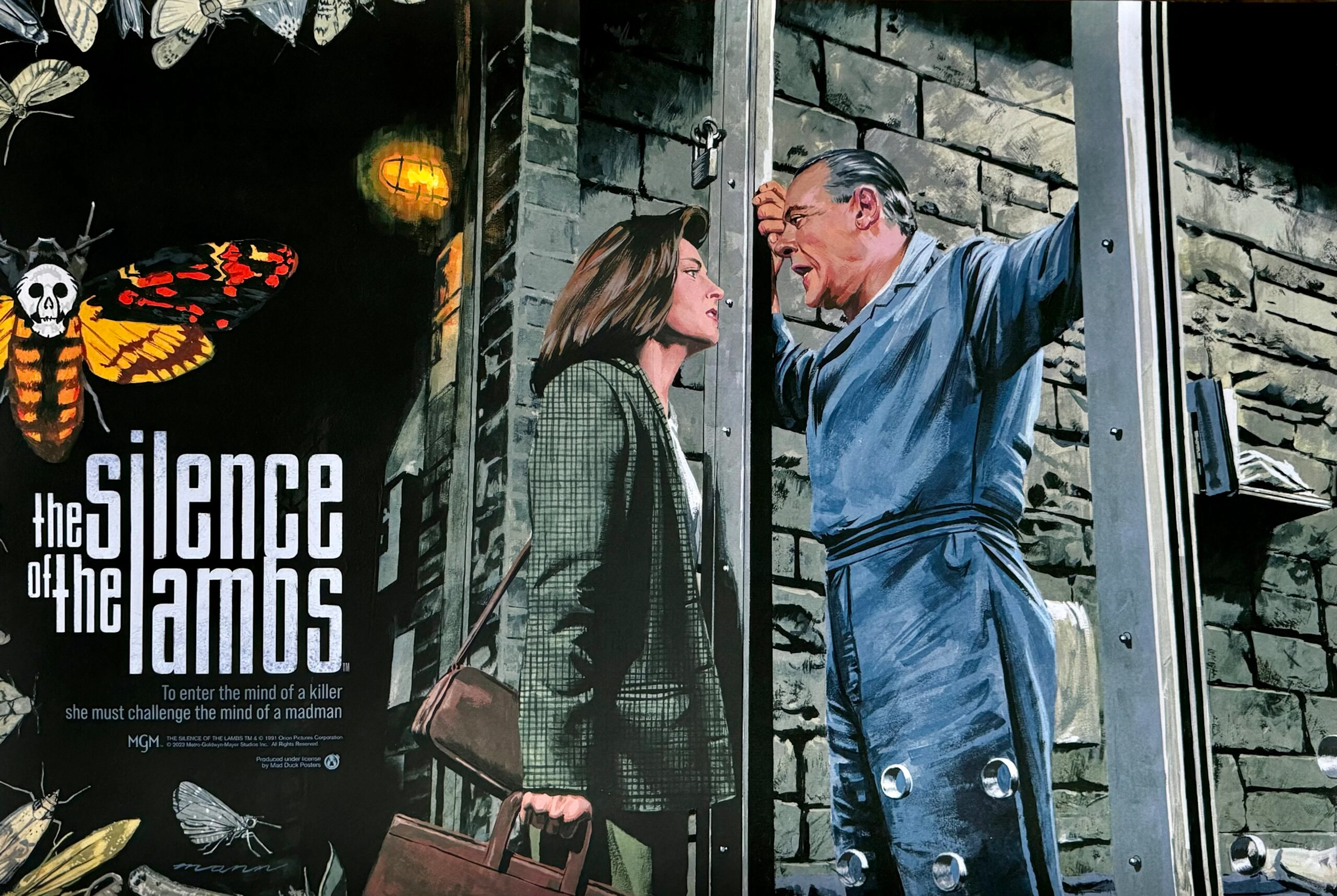 Silence of the Lambs Alternative Movie Poster - Paul Mann