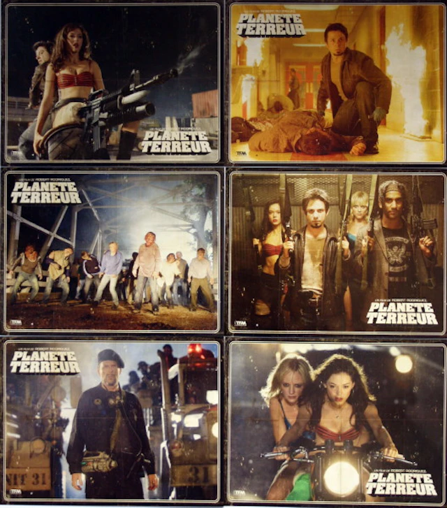 Planet Terror - "Planete Terreur" - Vintage Movie Posters