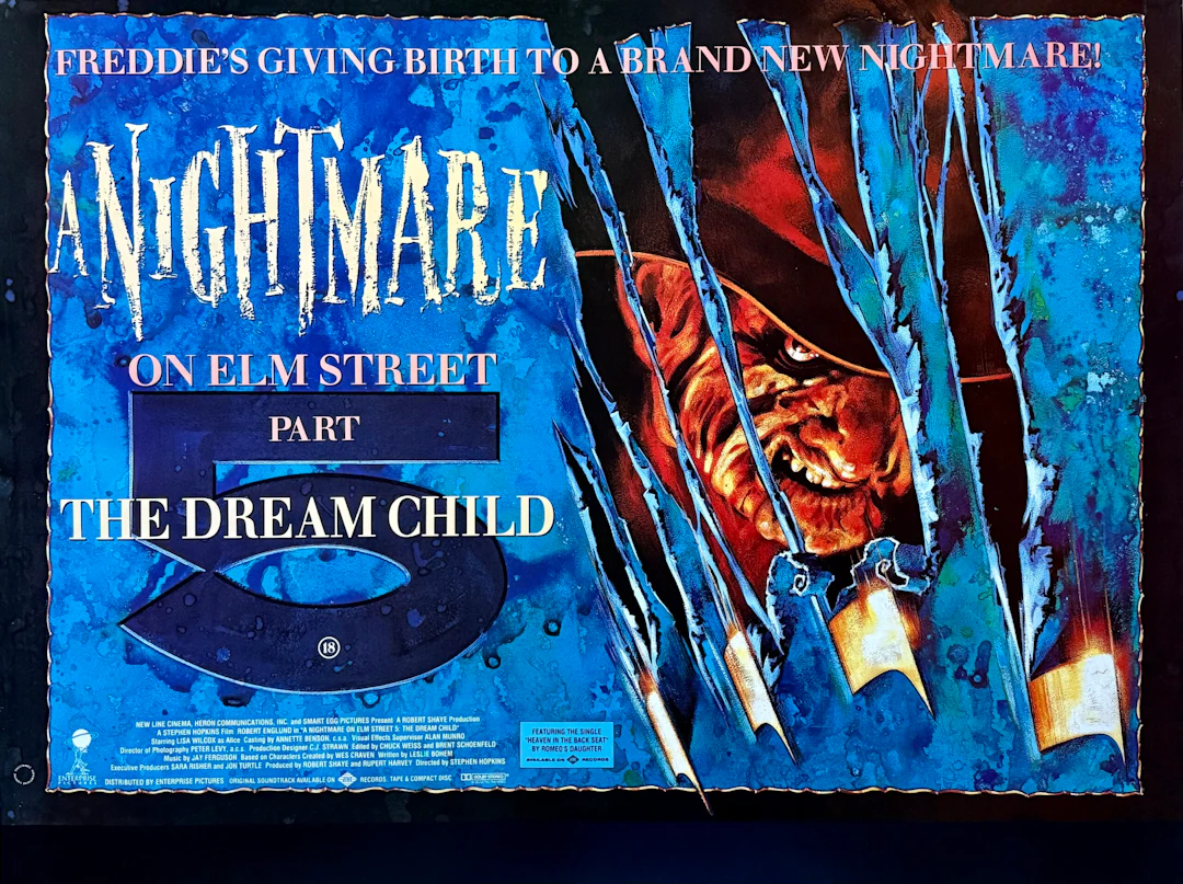 Original A Nightmare on Elm Street: Part 5 - The Dream Child