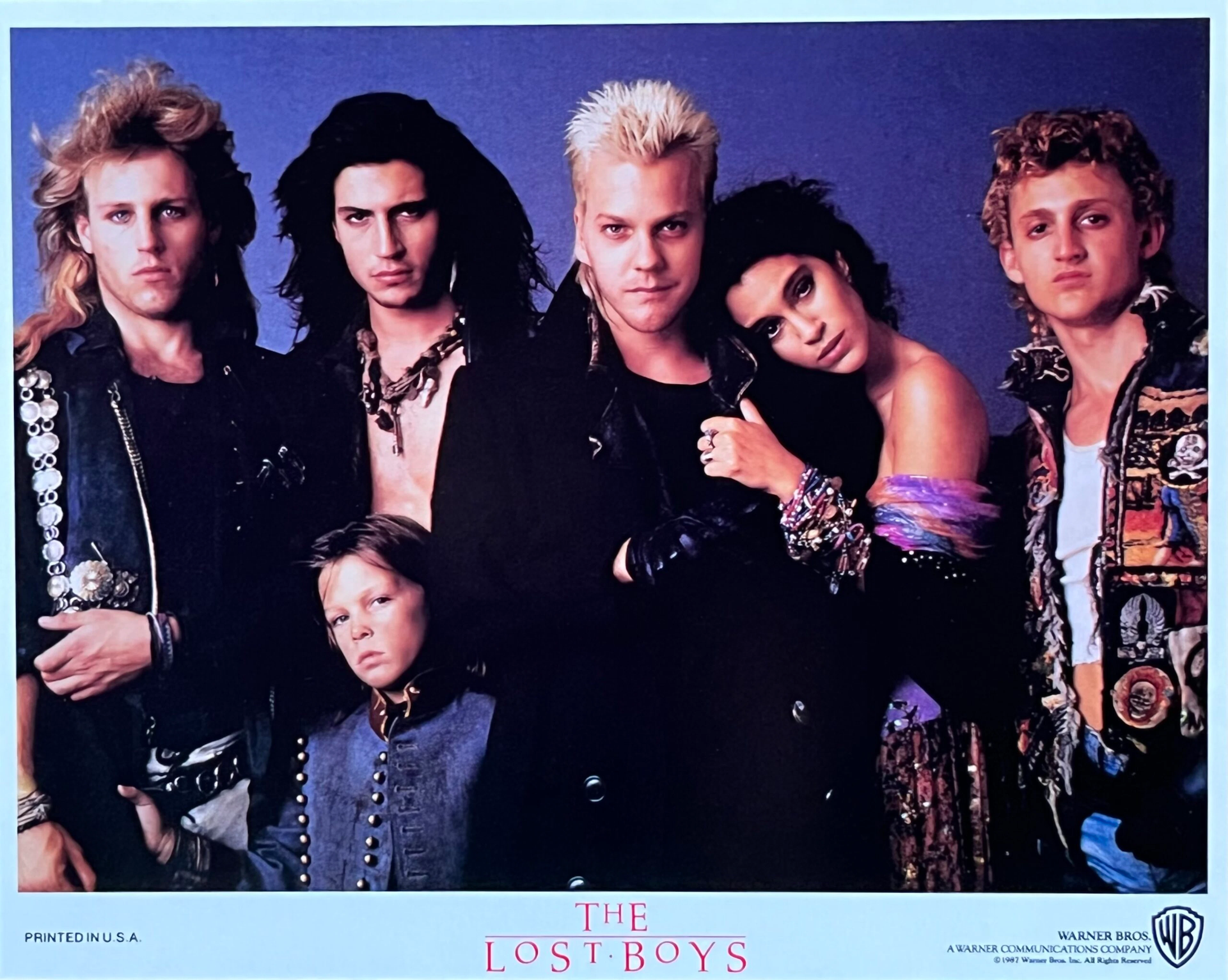 Original The Lost Boys Movie Poster - Vampires - Kiefer Sutherland