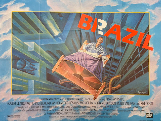 Original Brazil Movie Poster - Terry Gilliam - Robert De Niro