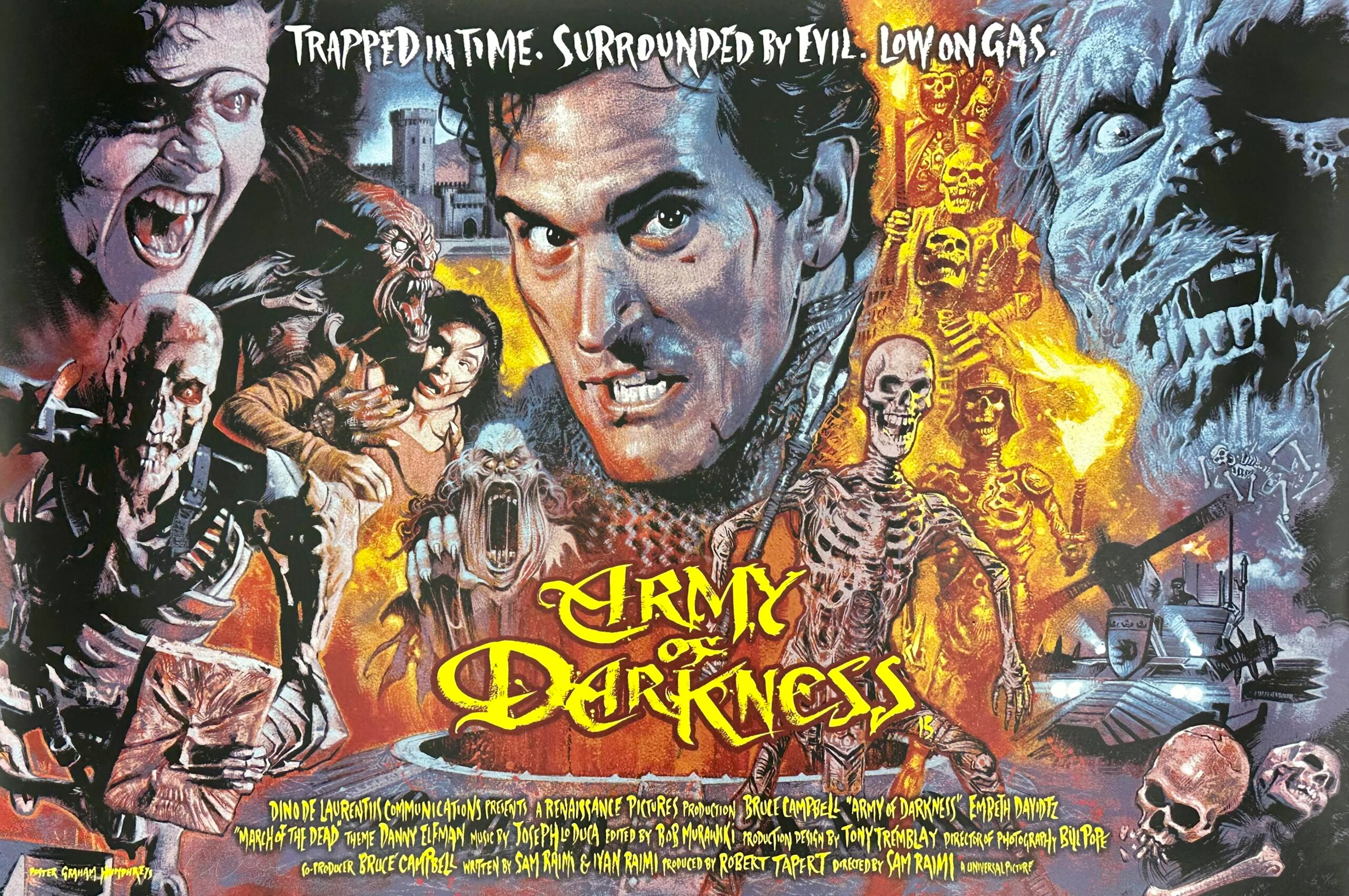 Army of Darkness: Evil Dead 3 Alternative Movie Poster - Horror